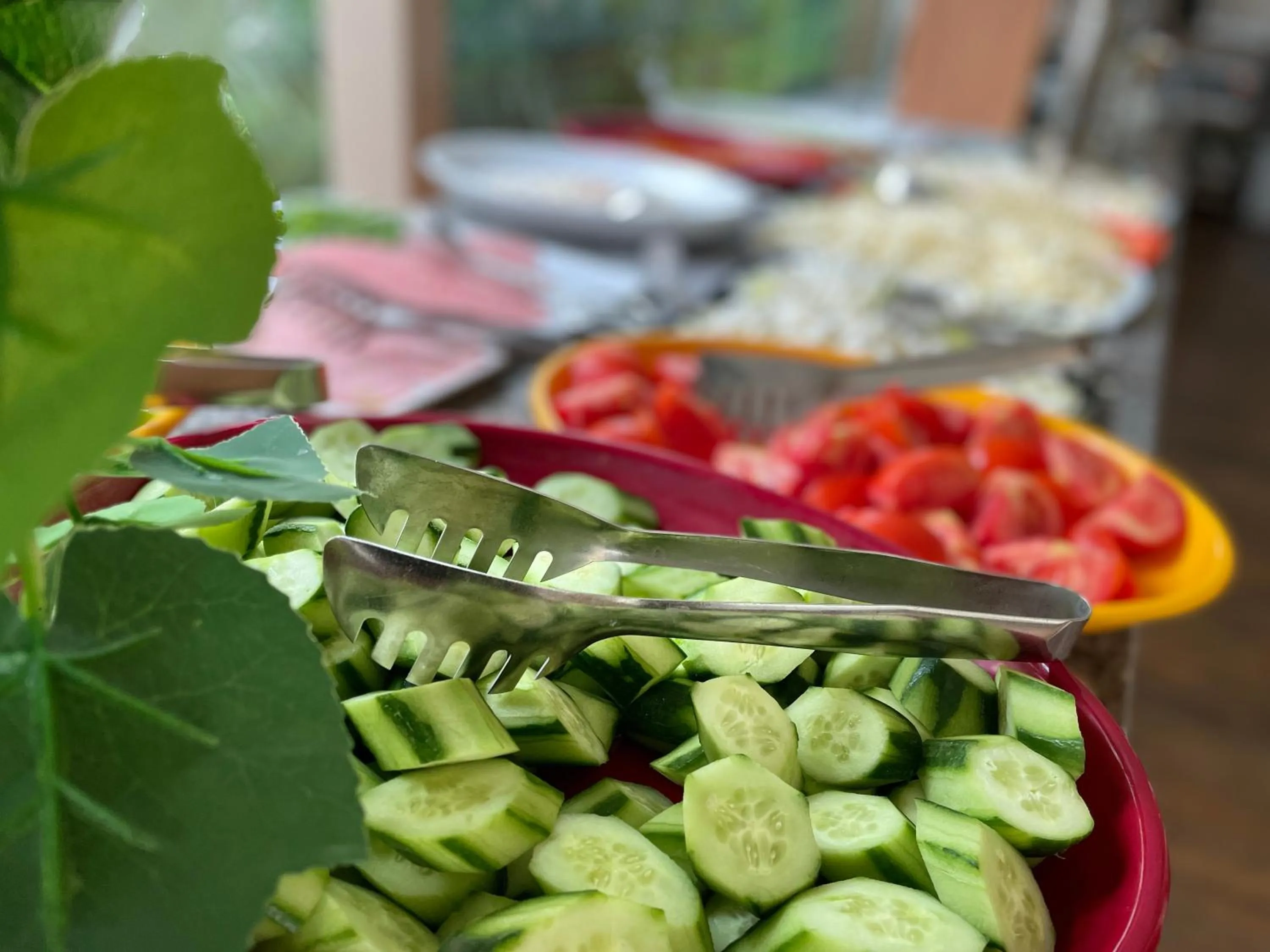 Buffet breakfast in Giritligil Hotel