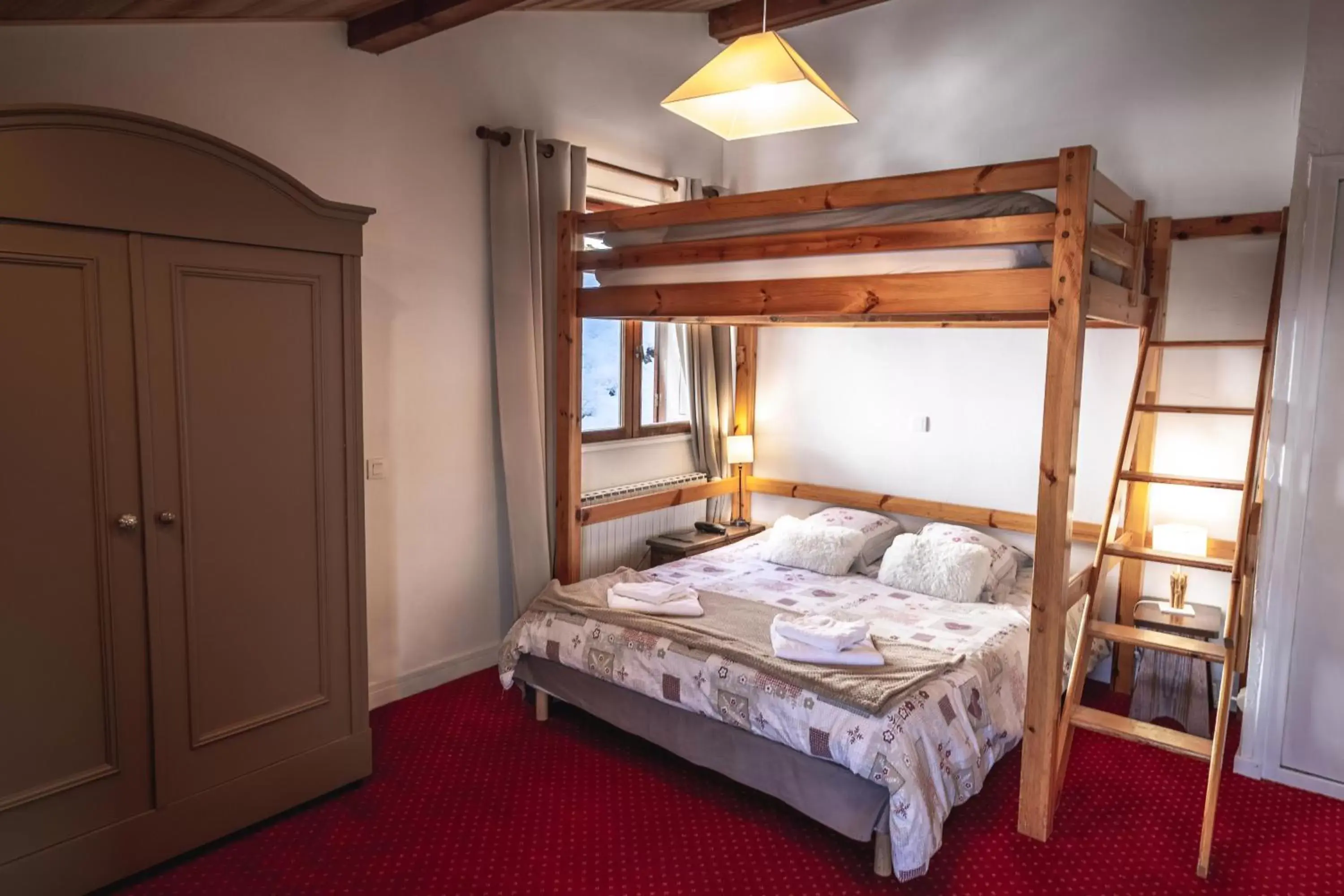 bunk bed in L'Alpage