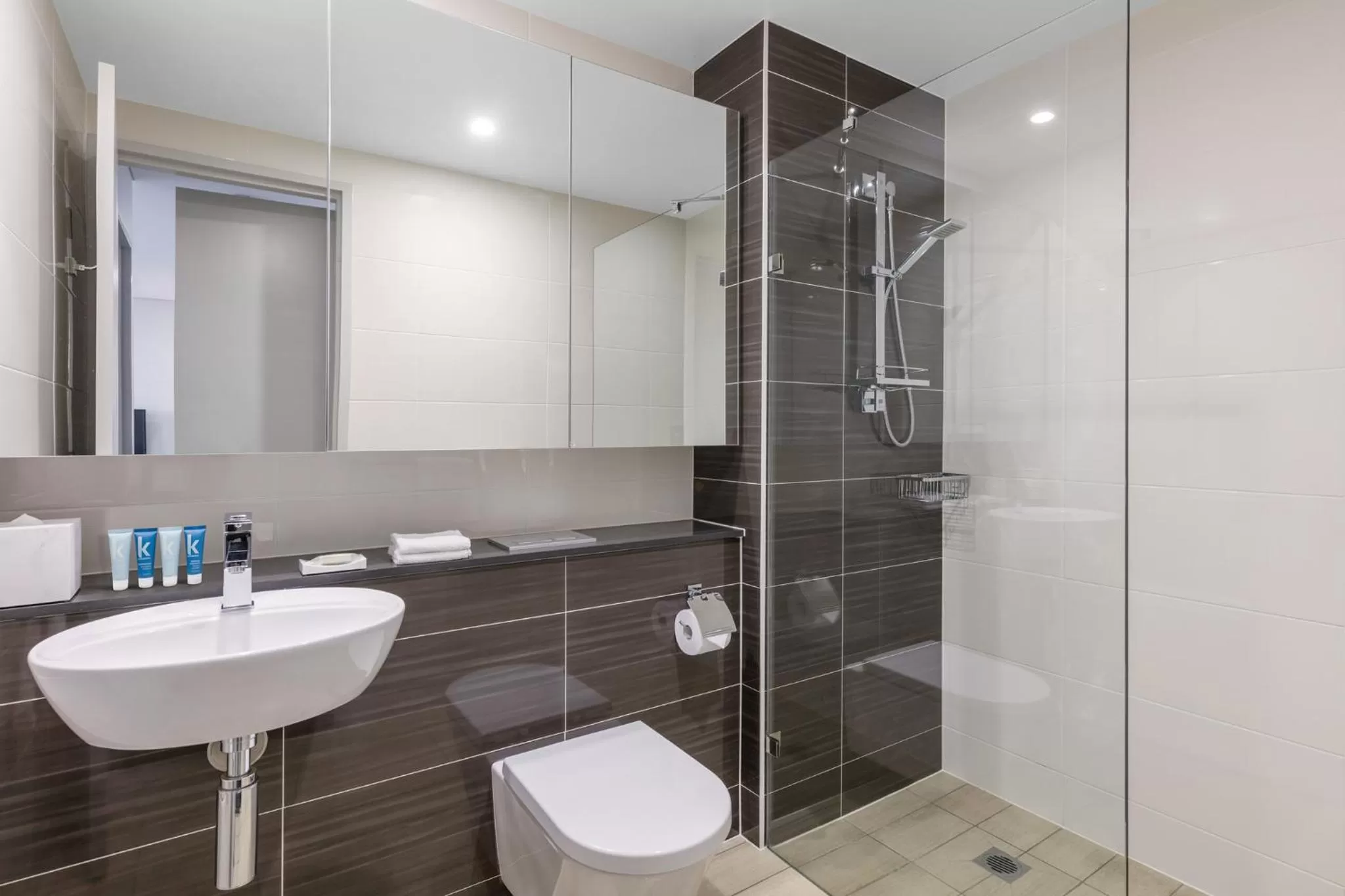 Bathroom in Meriton Suites North Ryde