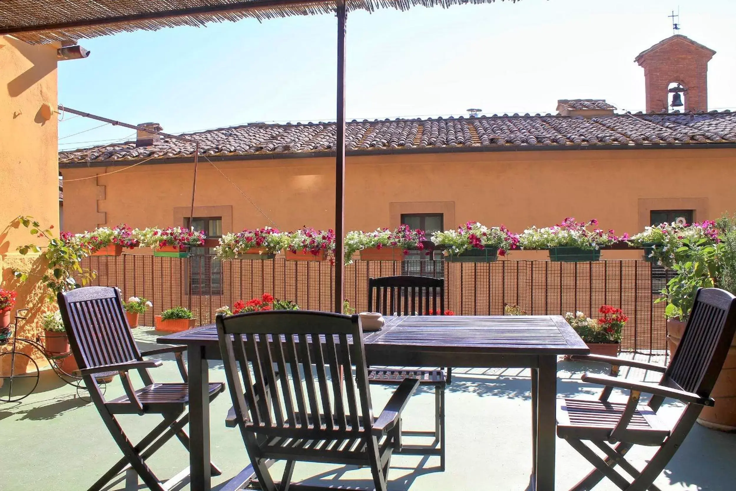 Balcony/Terrace in La Terrazza Di Montepulciano