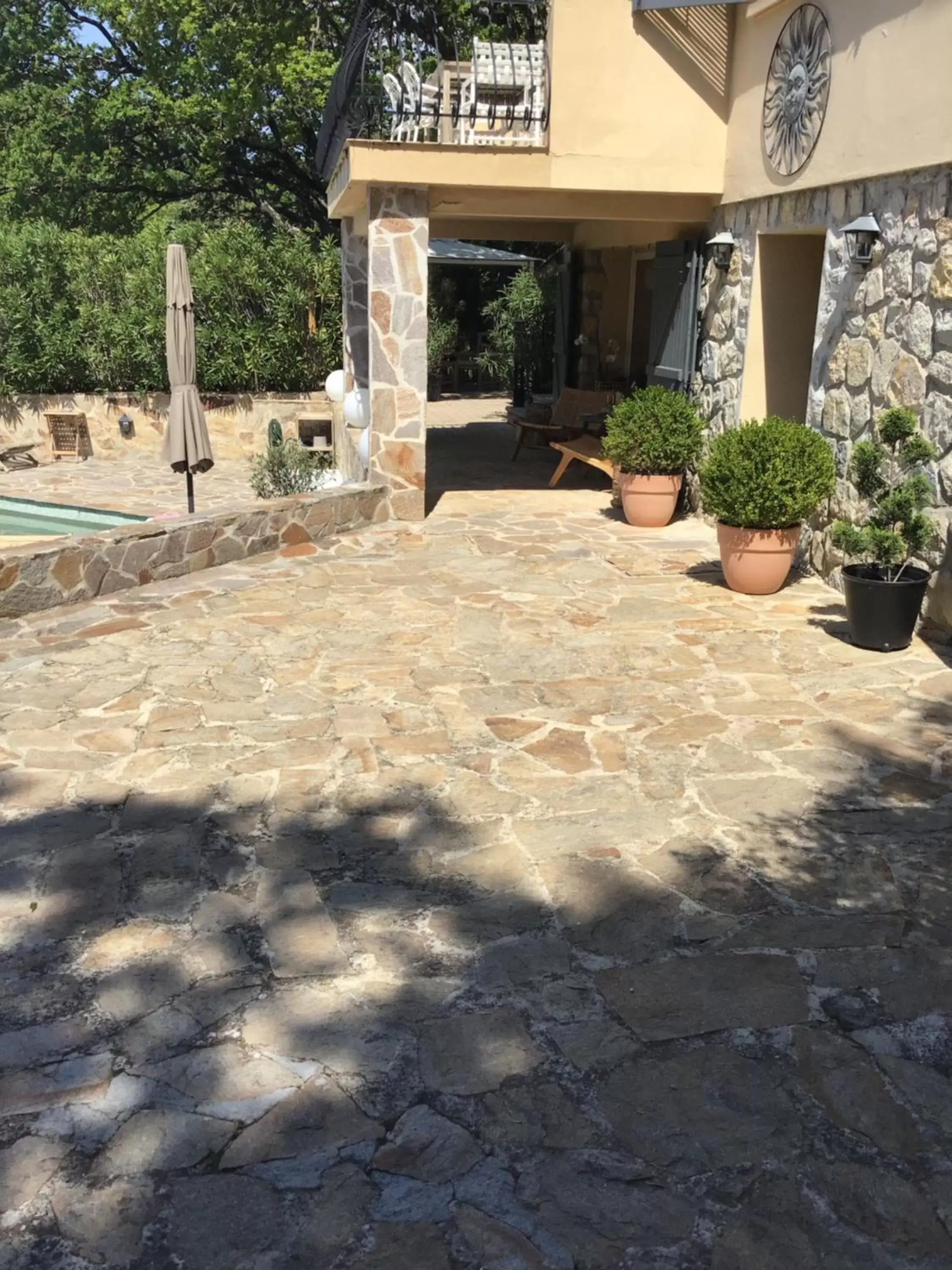 Patio in Villa San Marco chambre d hôtes