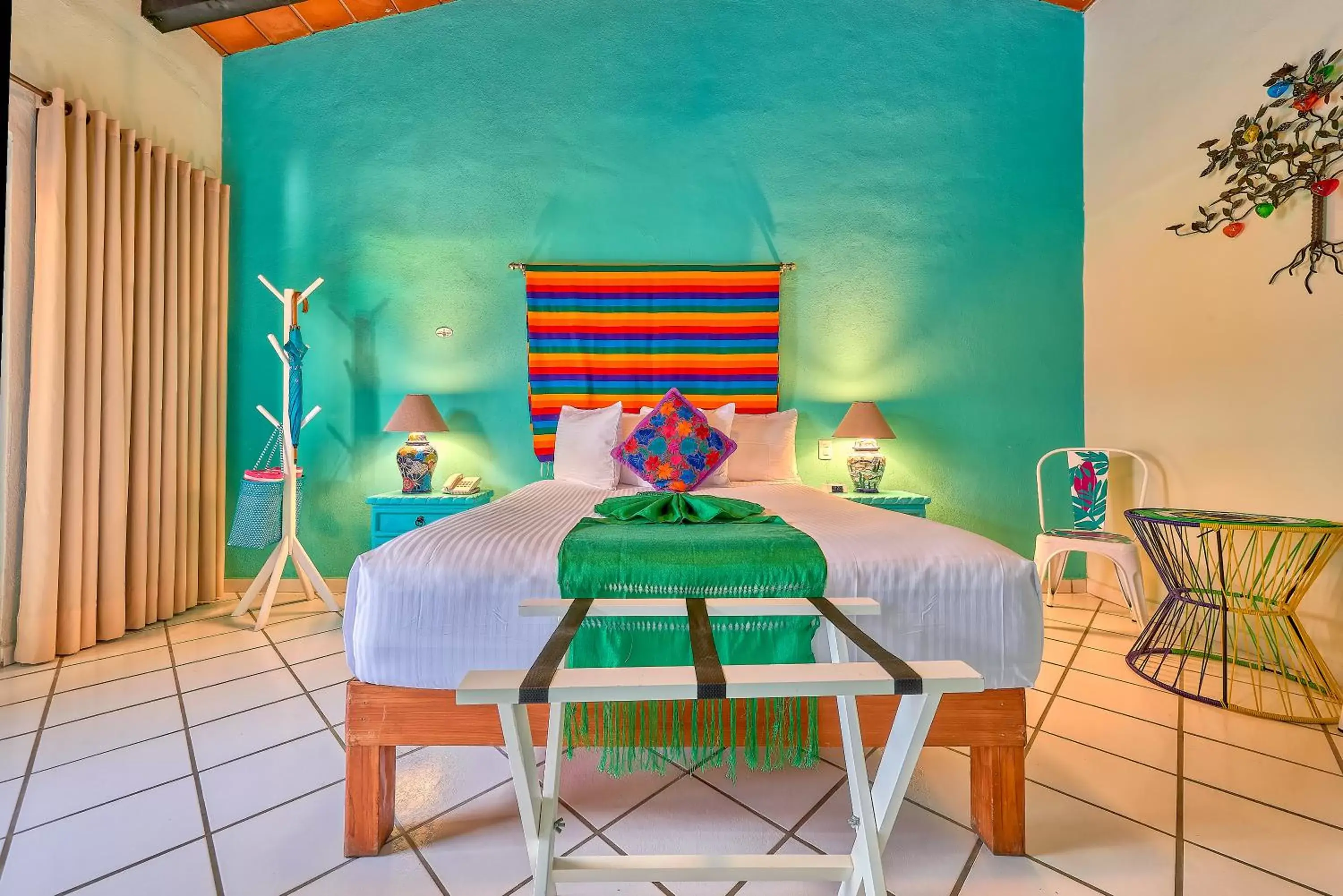 Bed in Casa Maria Hotel Boutique & Gallery Adults Only