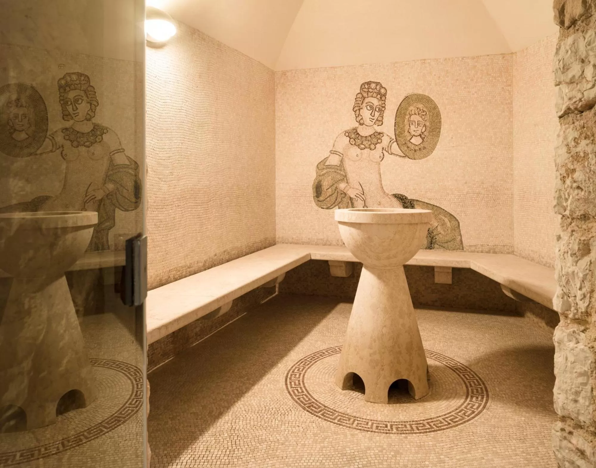 Steam room in CastelBrando