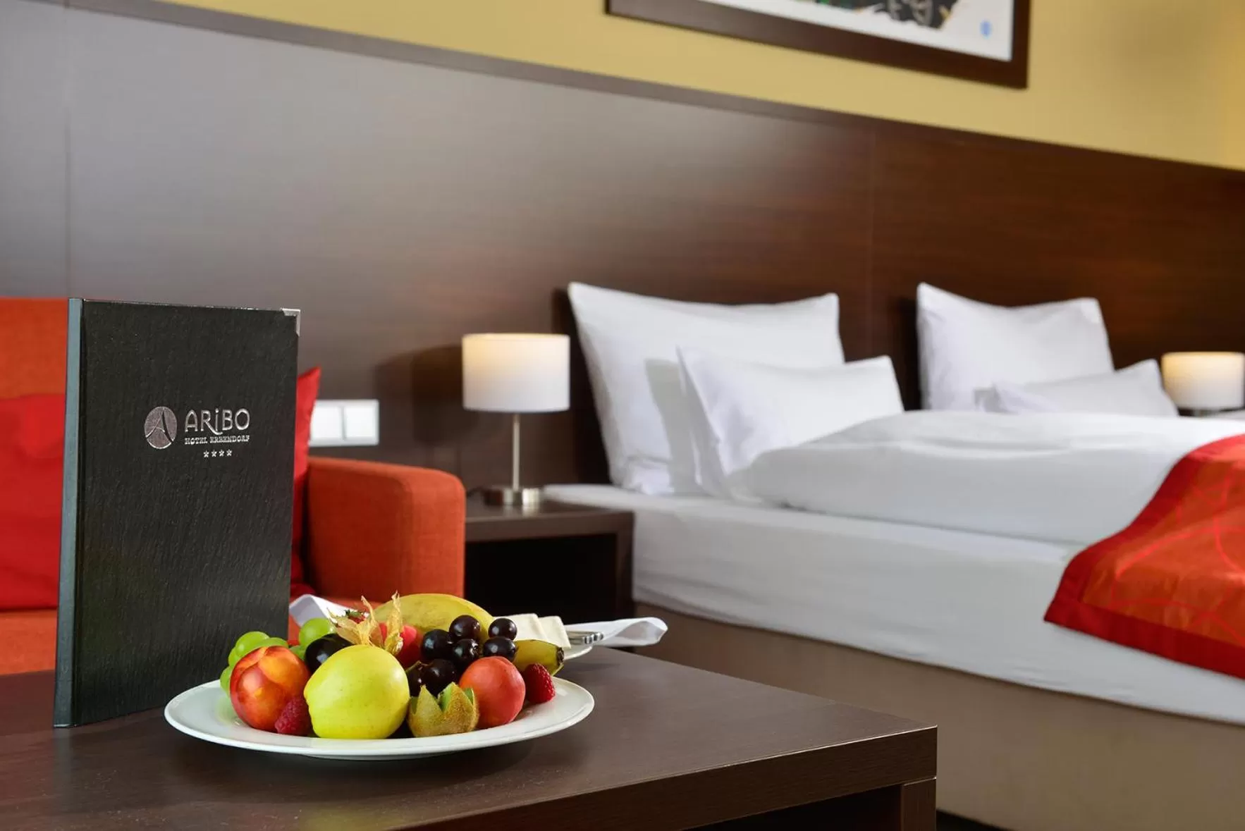 Photo of the whole room, Bed in Aribo Hotel