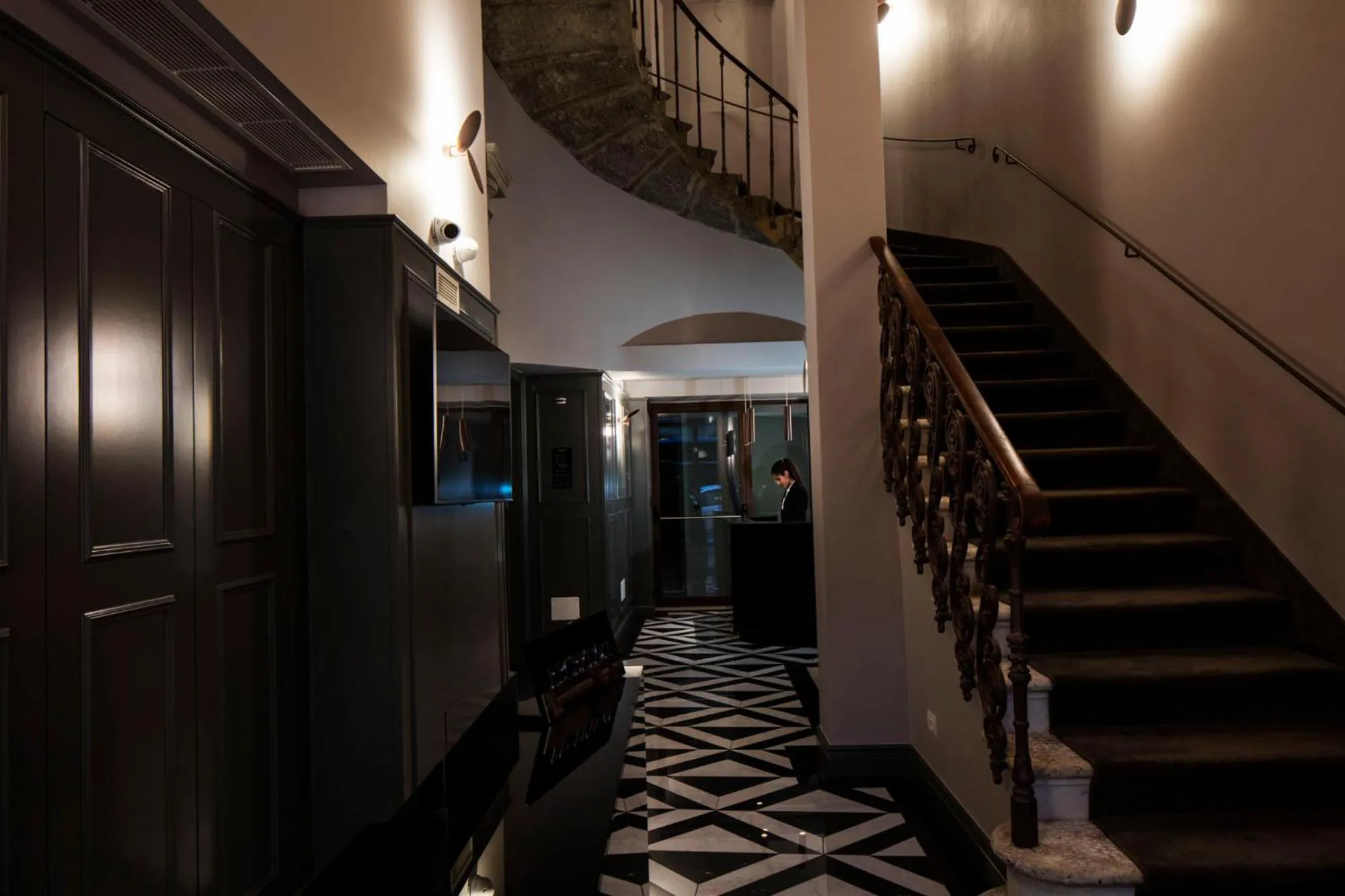 Lobby or reception in The Frame Hotel