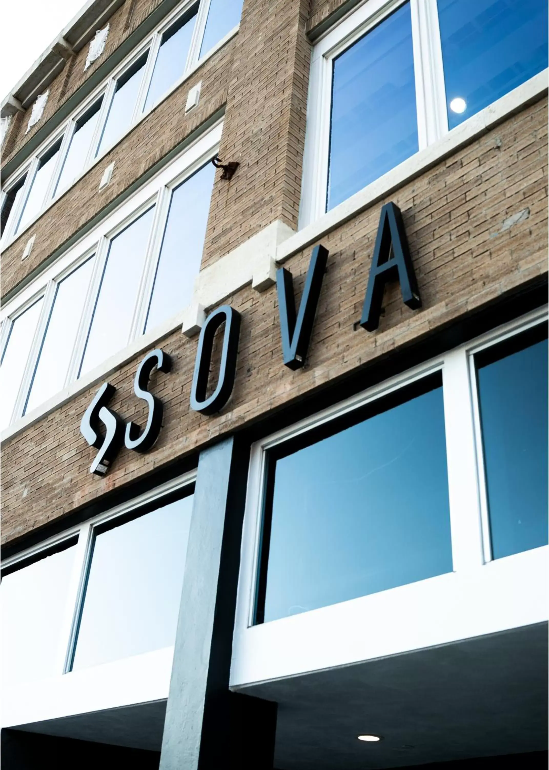 Property Logo/Sign in SOVA Micro-Room & Social Hotel