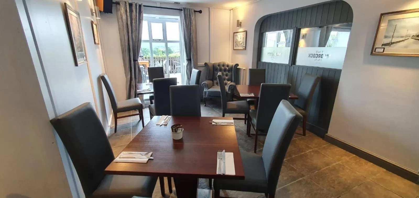 Restaurant/places to eat in The Moorcock Inn