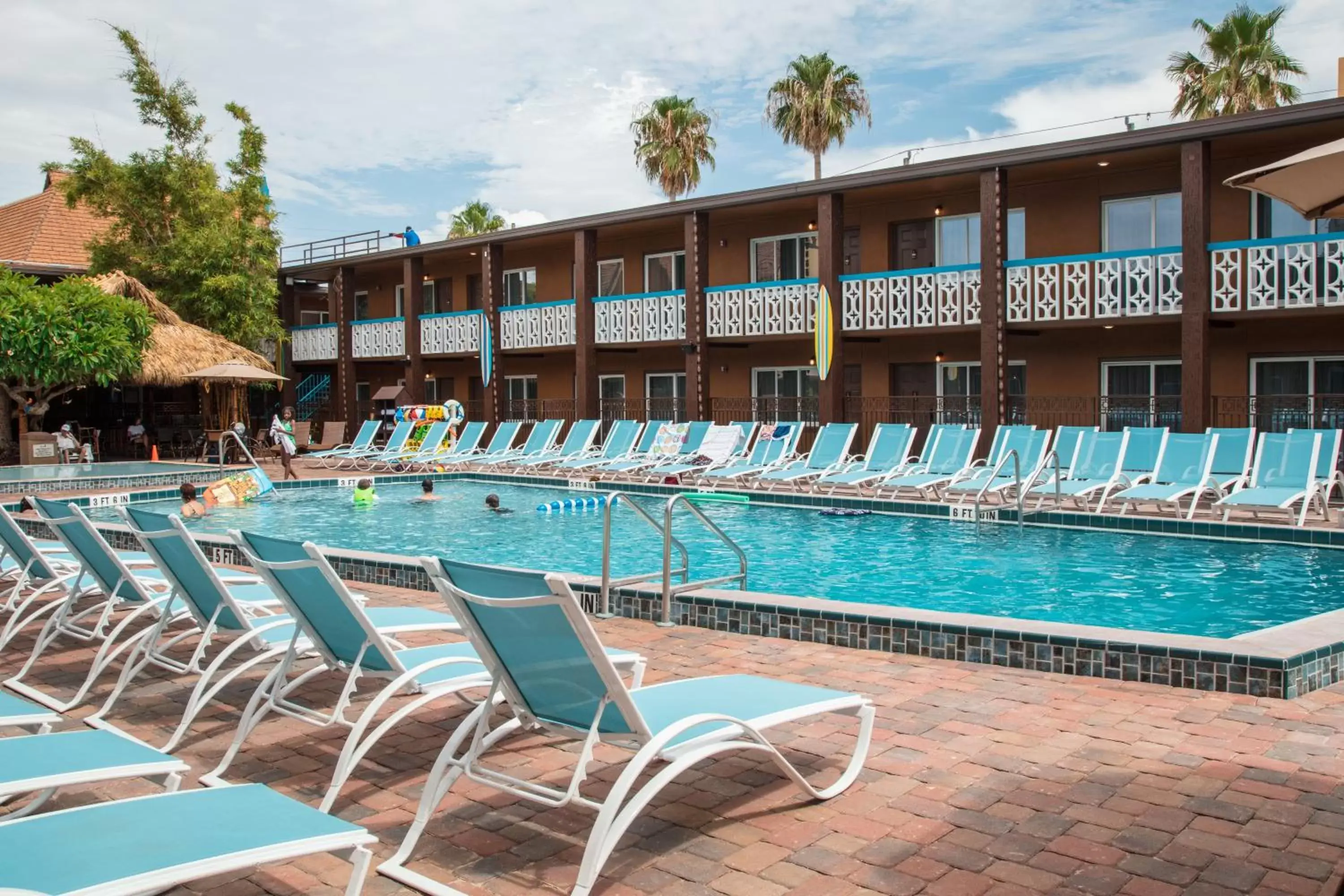 Swimming pool, Property Building in Westgate Cocoa Beach Resort