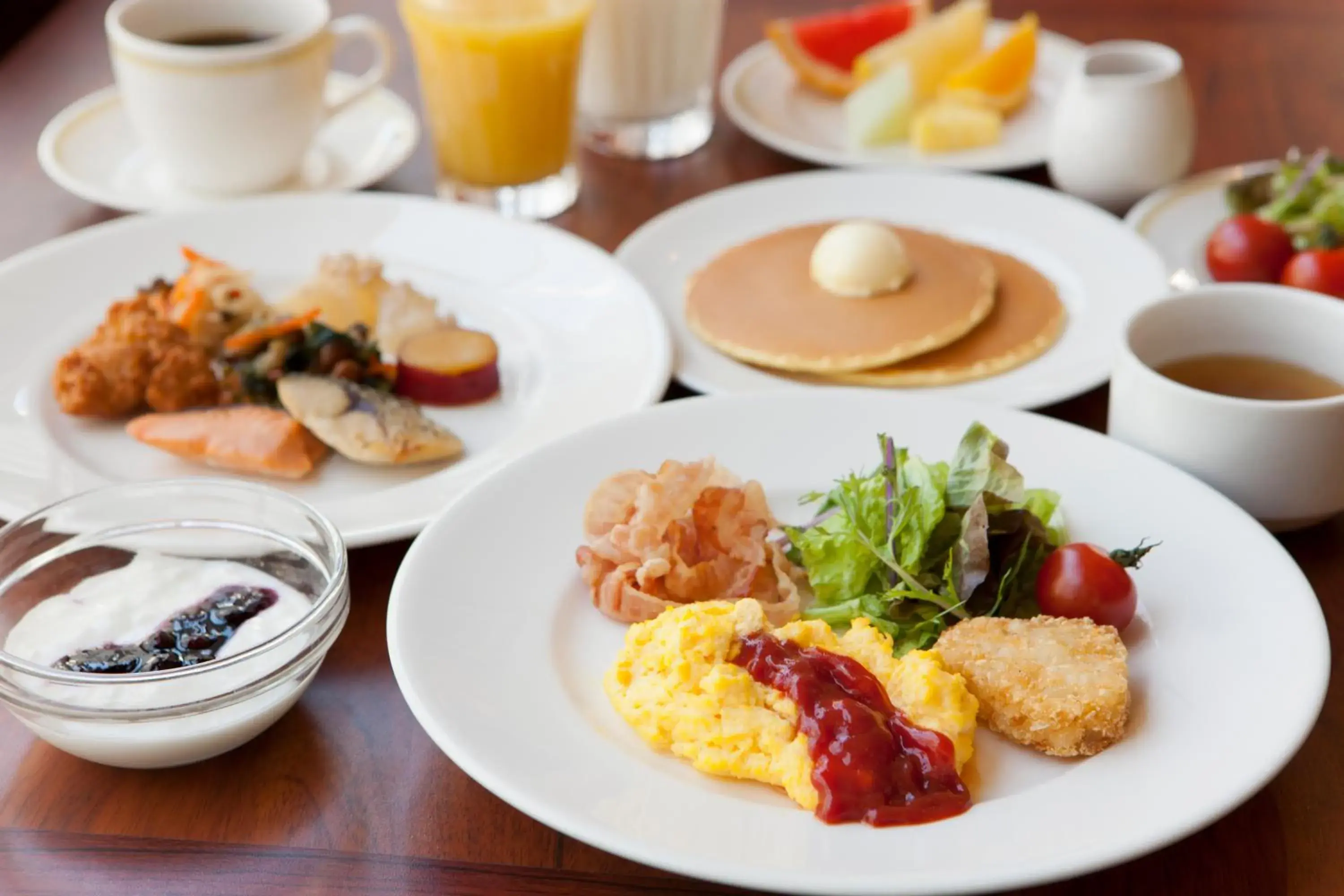 Food close-up in Hotel Sardonyx Tokyo