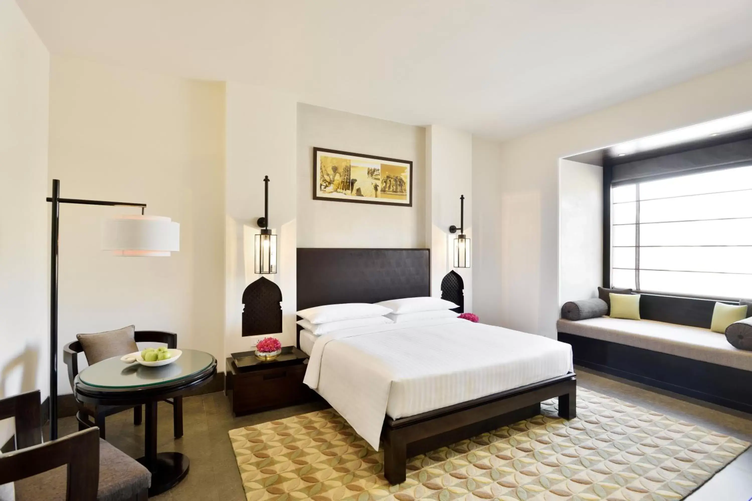 View (from property/room), Bed in Jaisalmer Marriott Resort & Spa