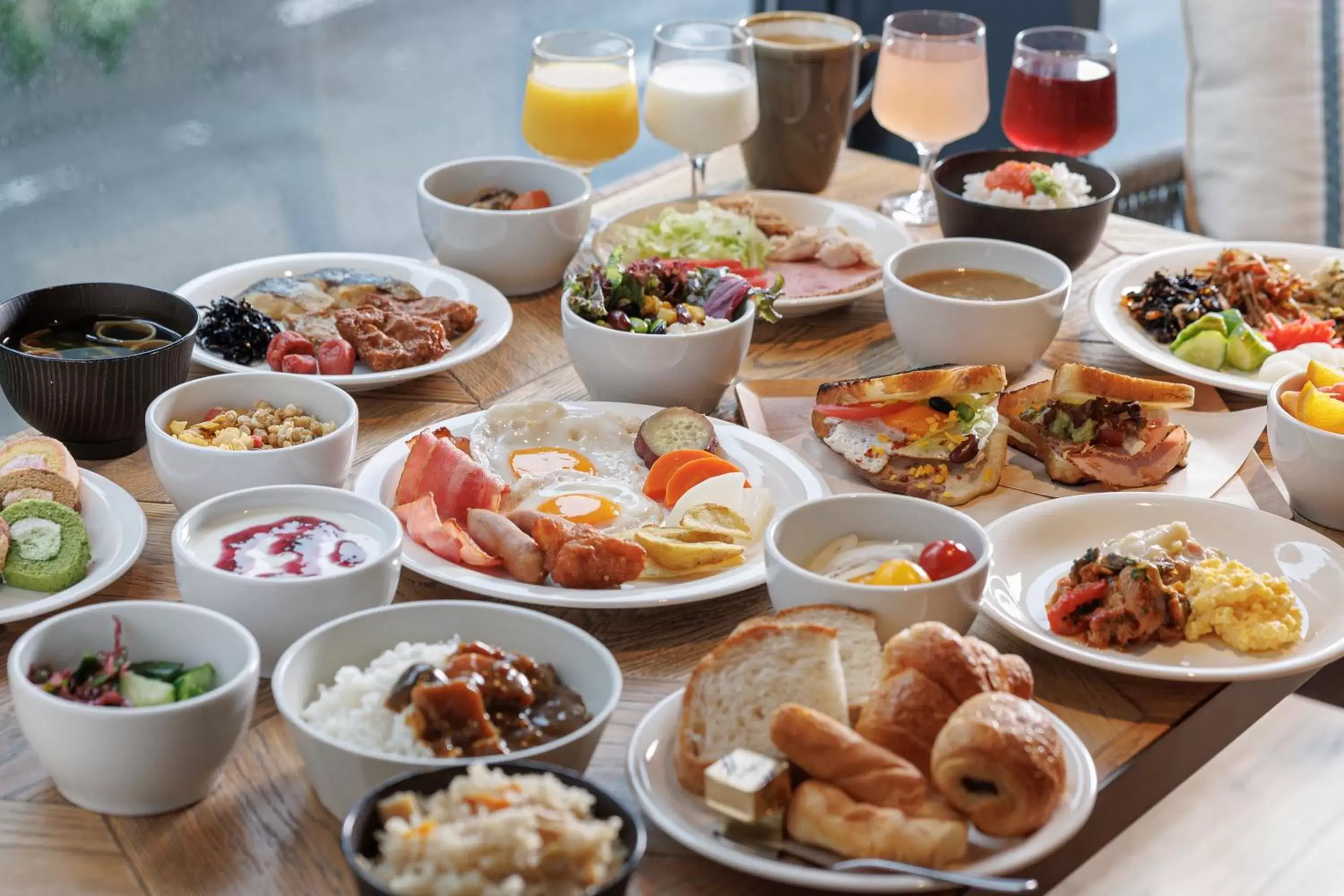 Buffet breakfast in THE BLOSSOM HAKATA Premier