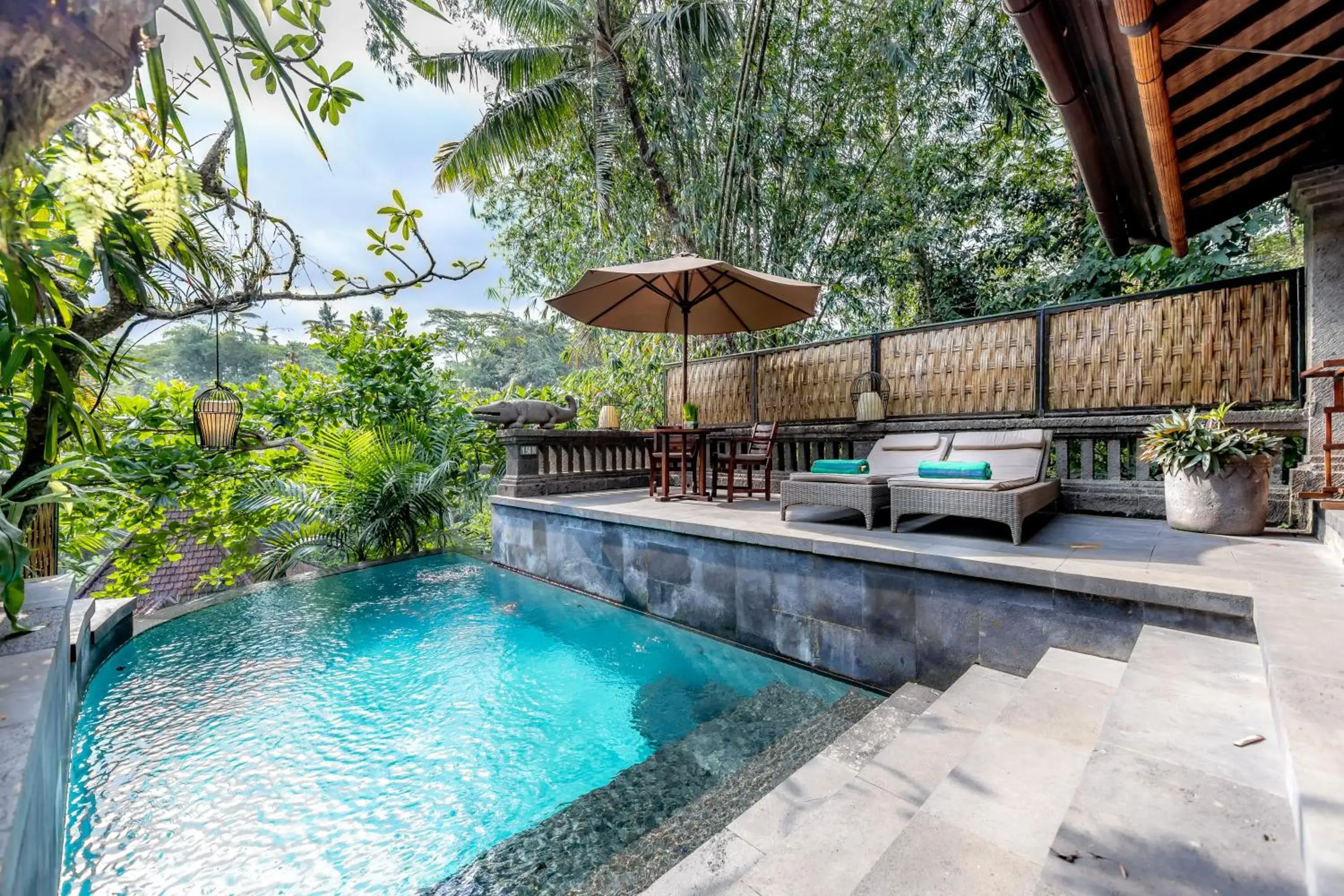 Pool view, Swimming Pool in Bidadari Private Villas & Retreat