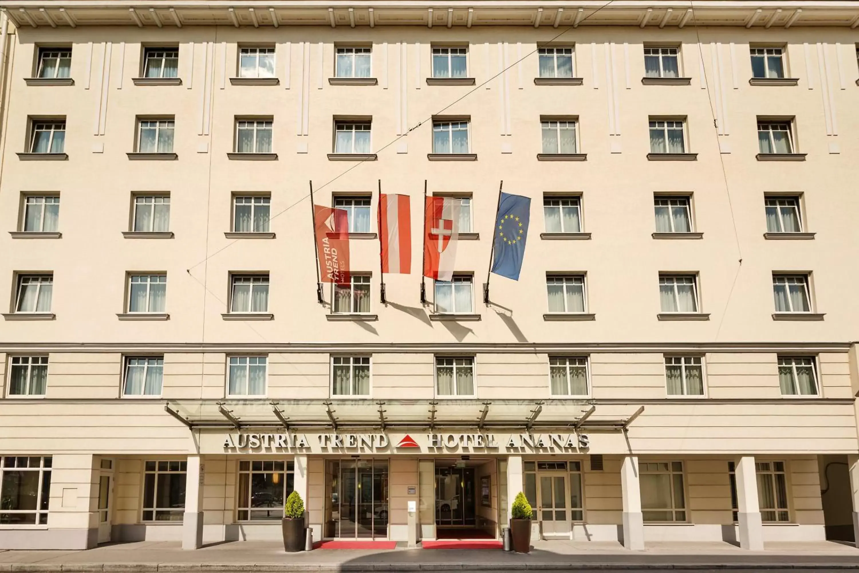 Property Building in Austria Trend Hotel Ananas Wien