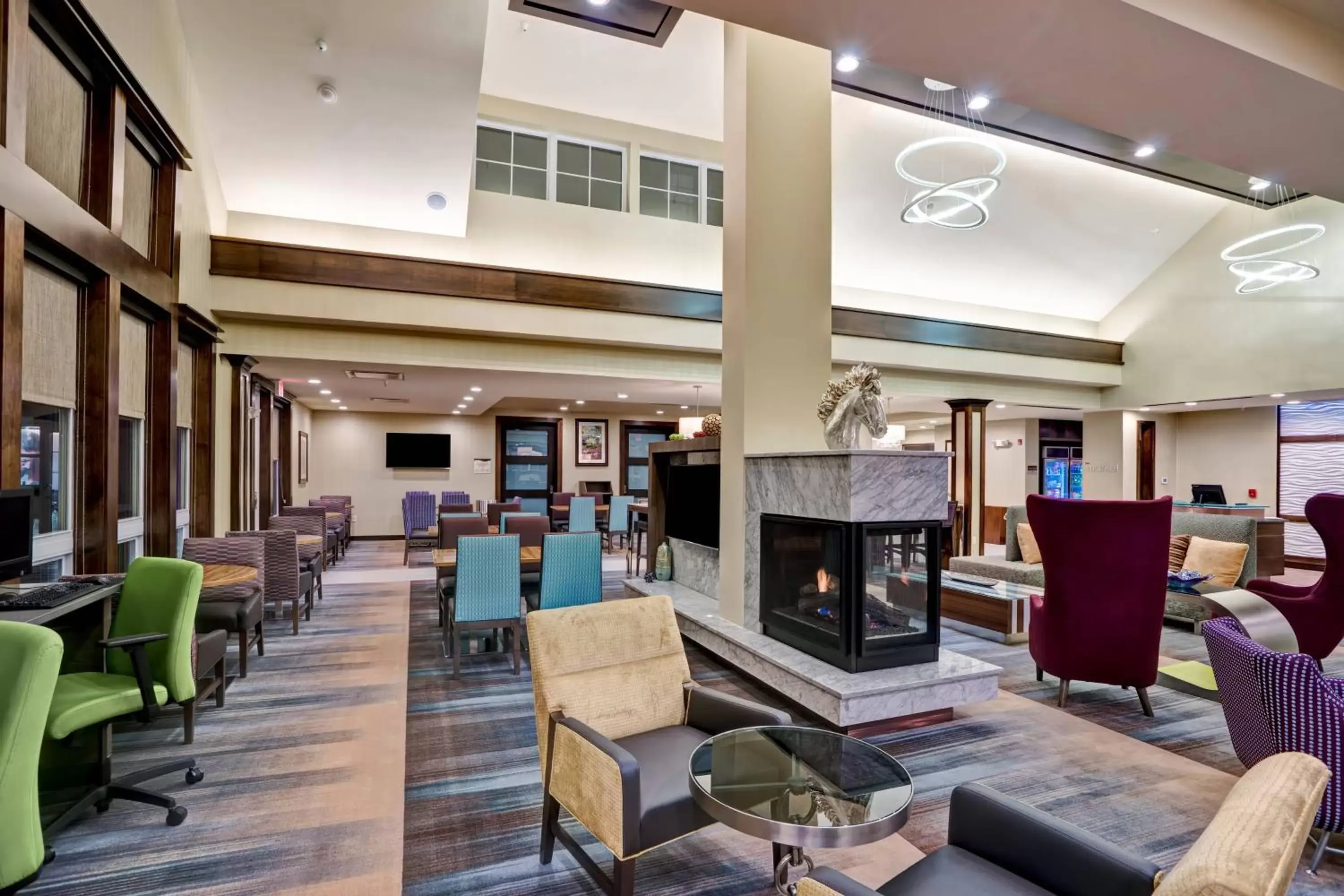 Lobby or reception in Residence Inn by Marriott Hamilton