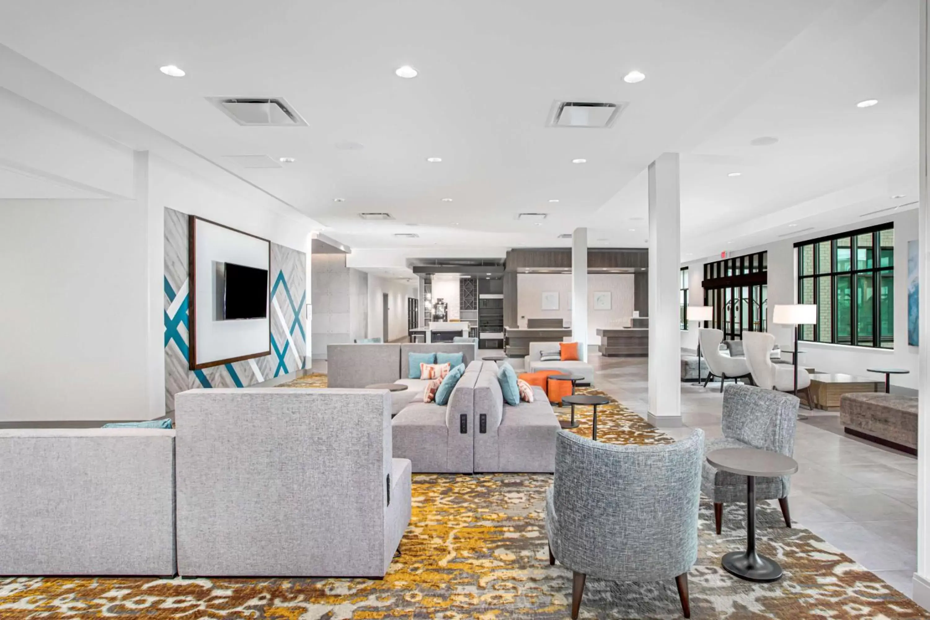 Lobby or reception, Seating Area in Hilton Garden Inn Harlingen Convention Center, Tx