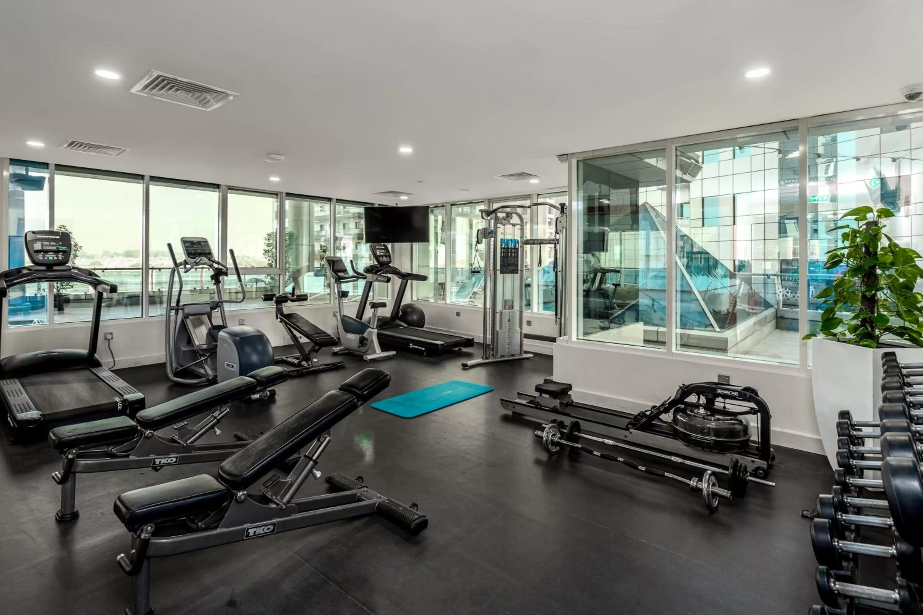Fitness centre/facilities in Ramada by Wyndham Dubai Barsha Heights