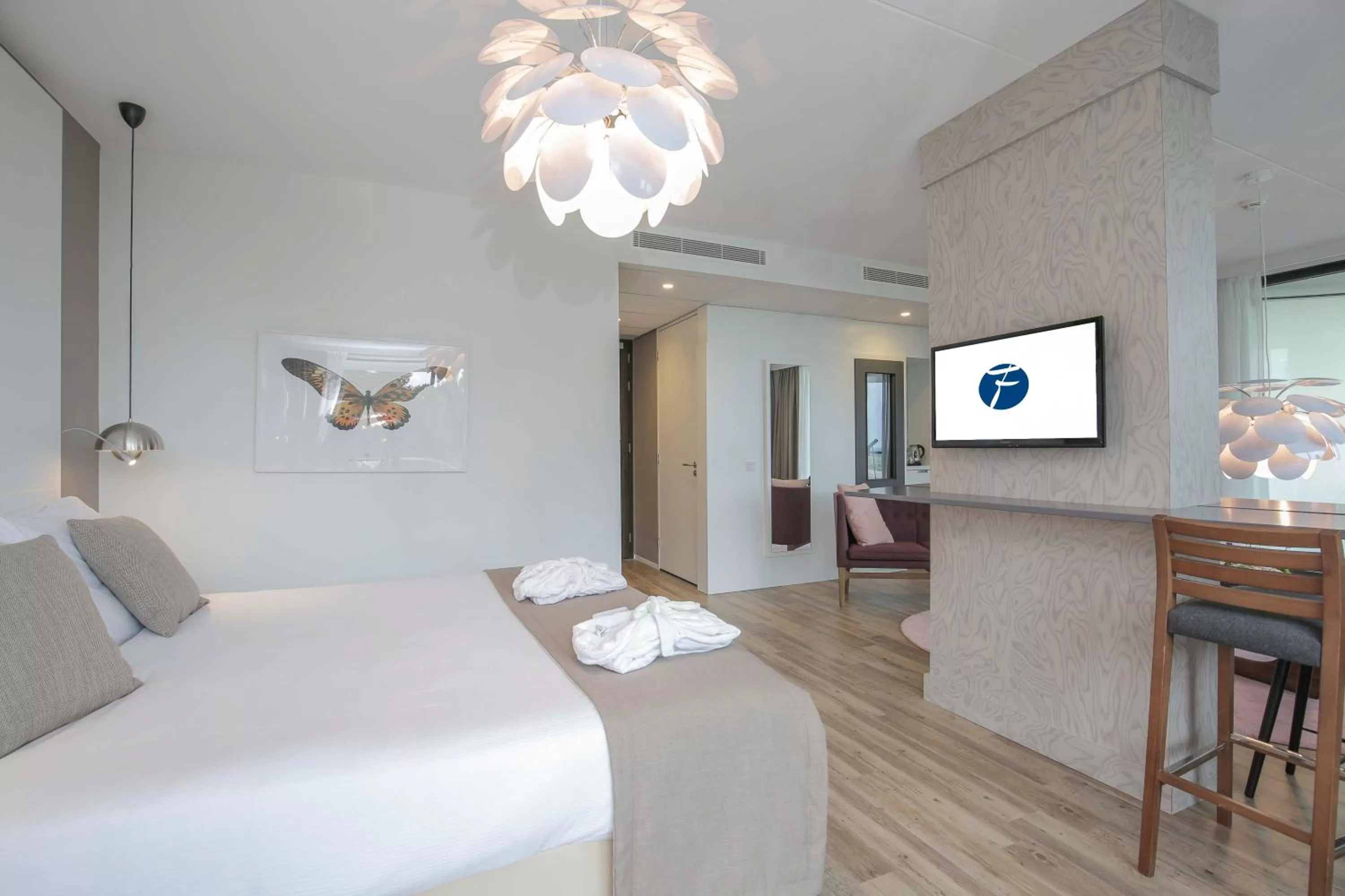 Bedroom, Bed in Fletcher Hotel-Restaurant de Wageningsche Berg