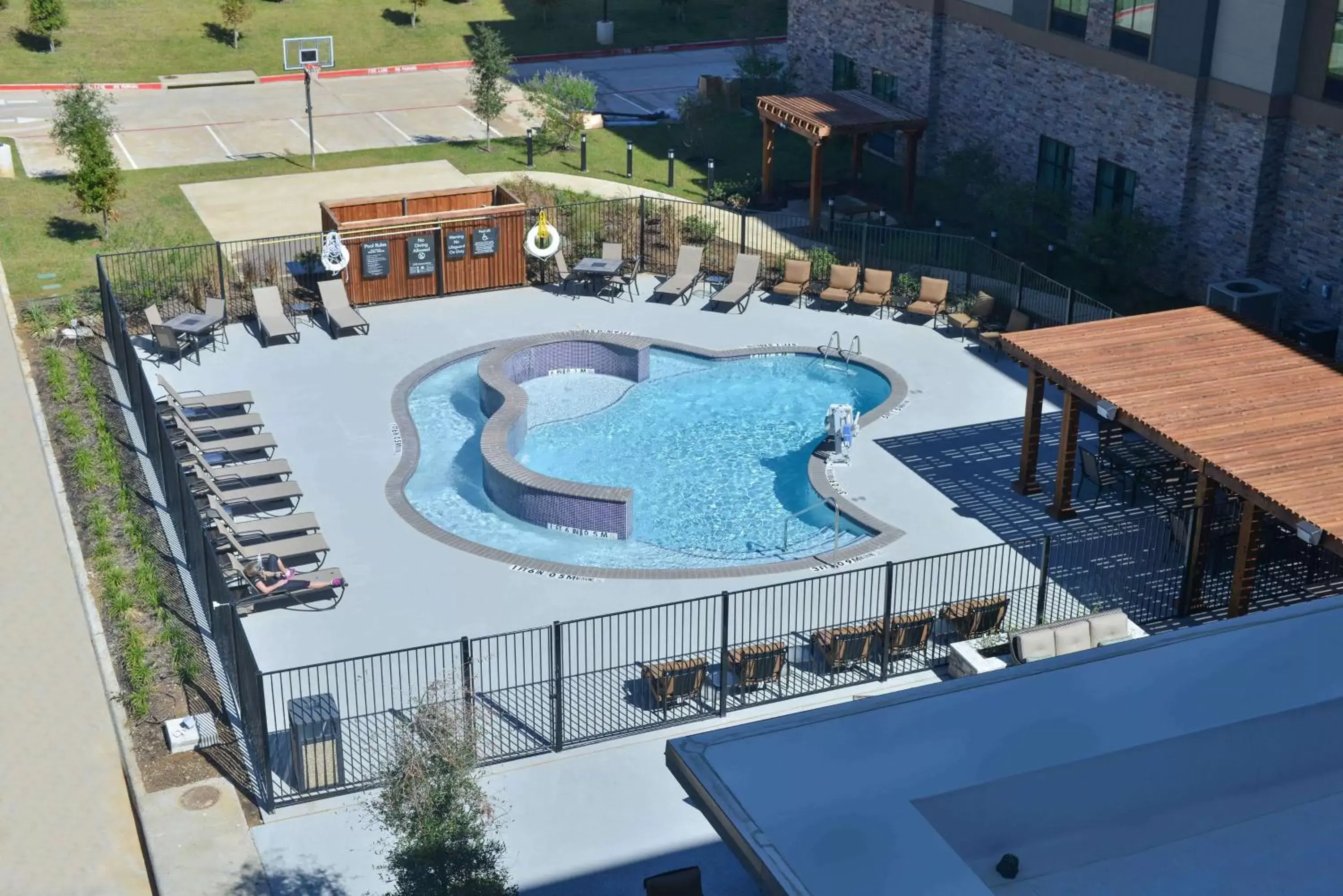 Pool View in Homewood Suites by Hilton Trophy Club Fort Worth North