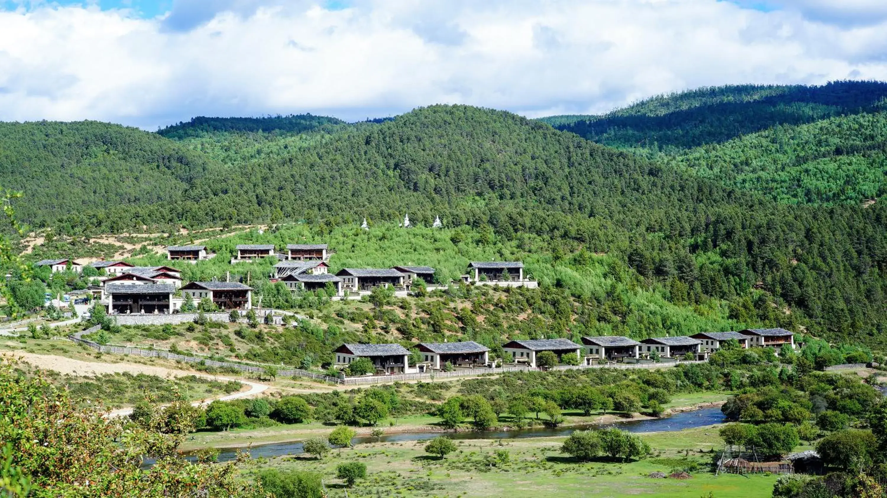 Off site, Bird's-eye View in Banyan Tree Ringha