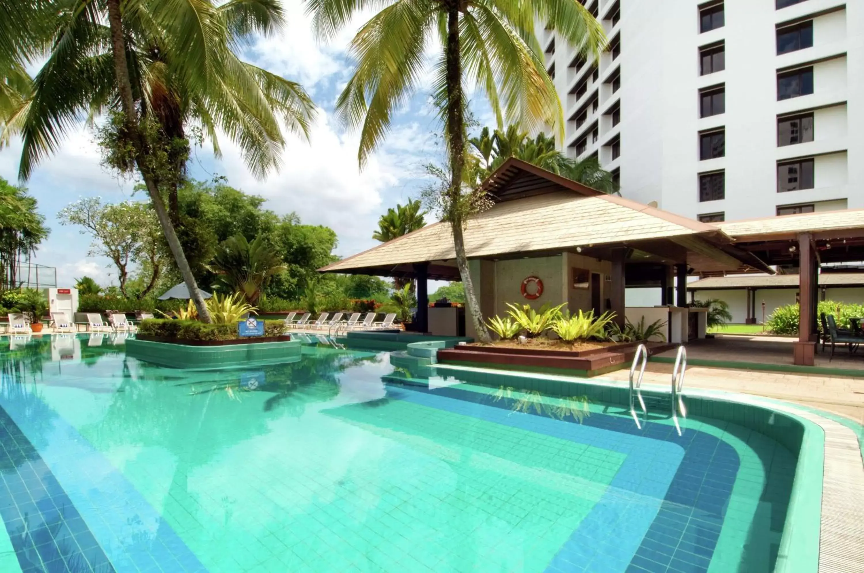 Pool view, Swimming Pool in Hilton Kuching Hotel