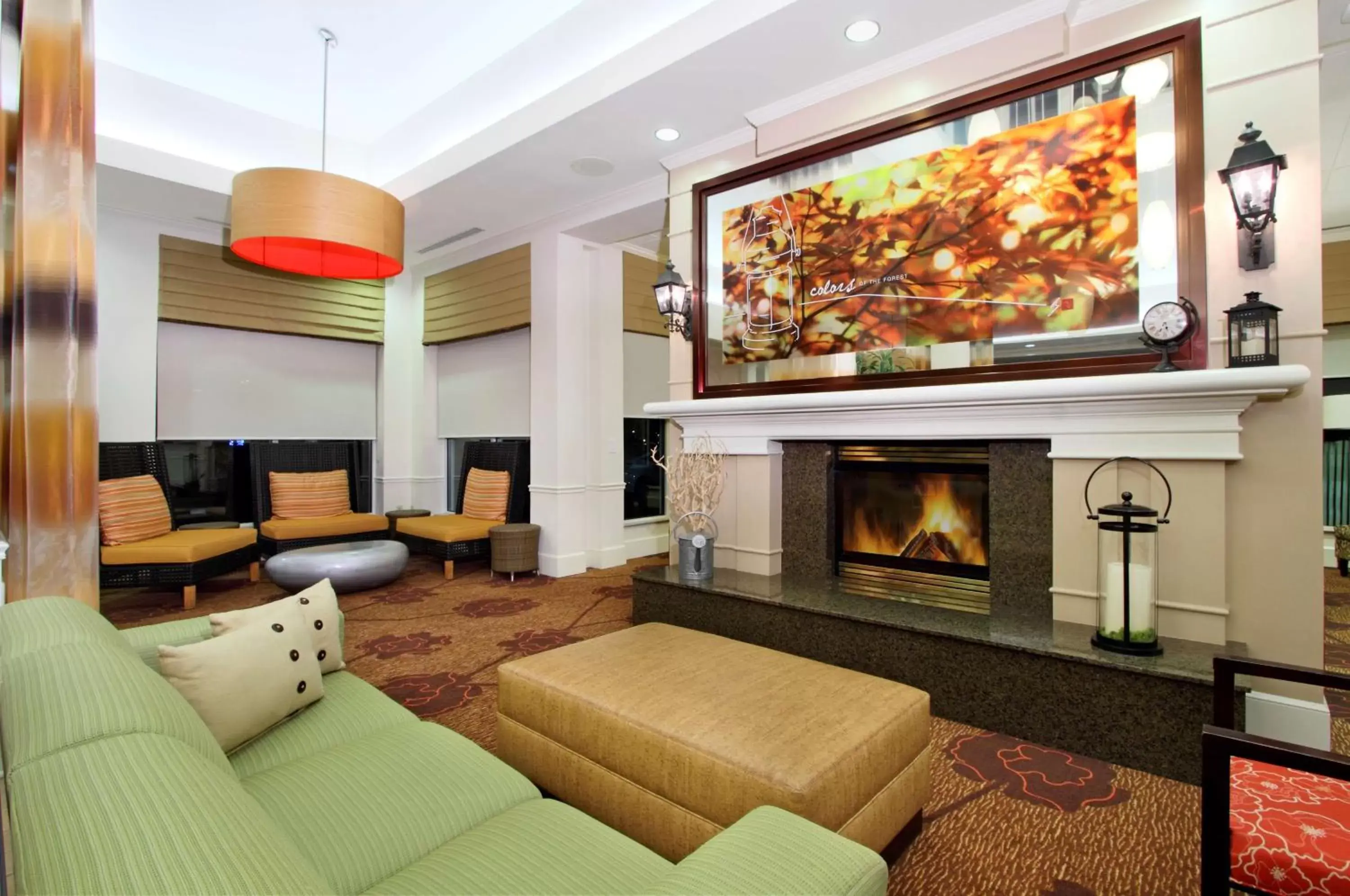 Lobby or reception, Seating Area in Hilton Garden Inn Columbus Airport