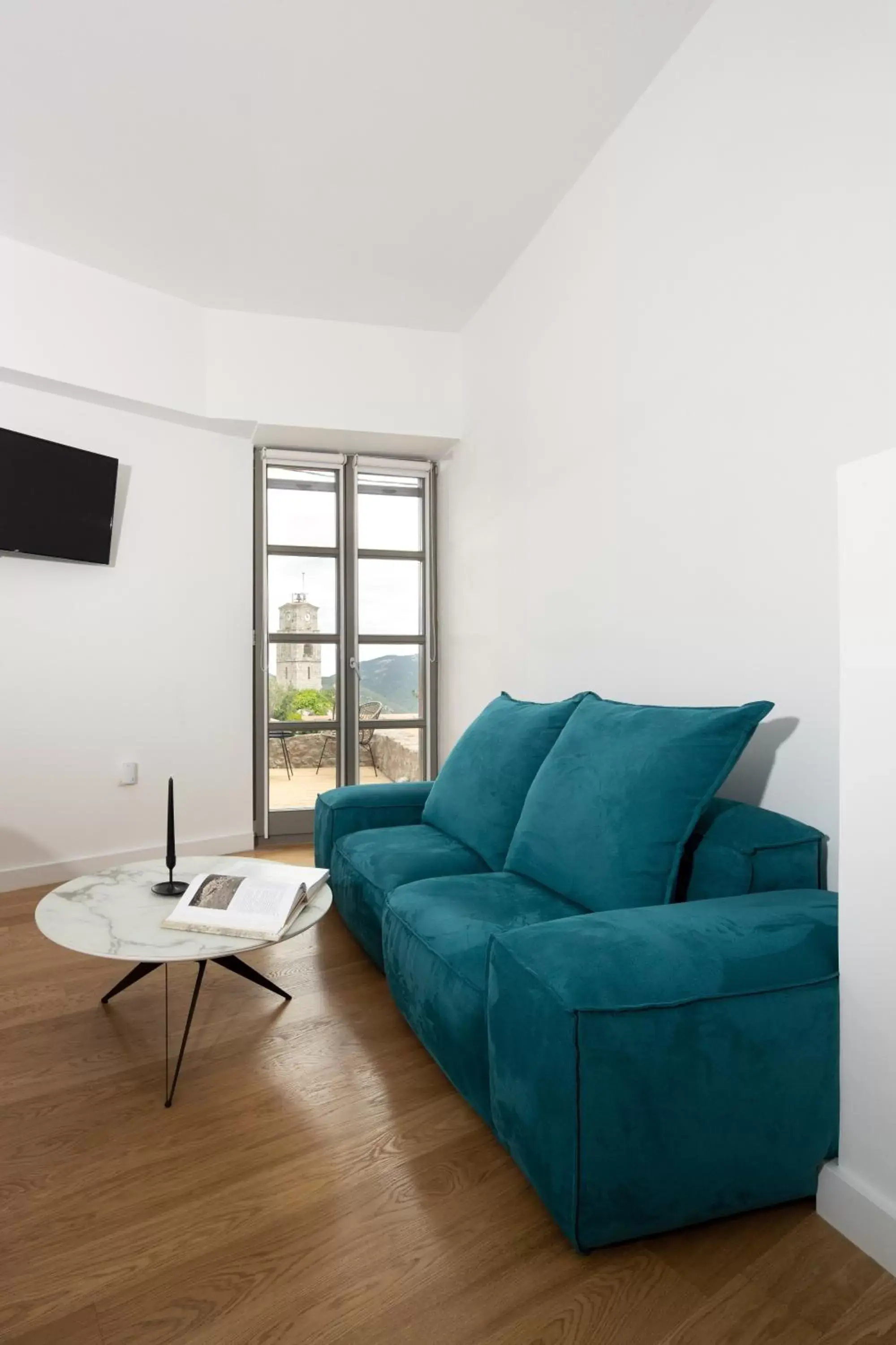 Living room, Seating Area in Clocktower Luxury Suites
