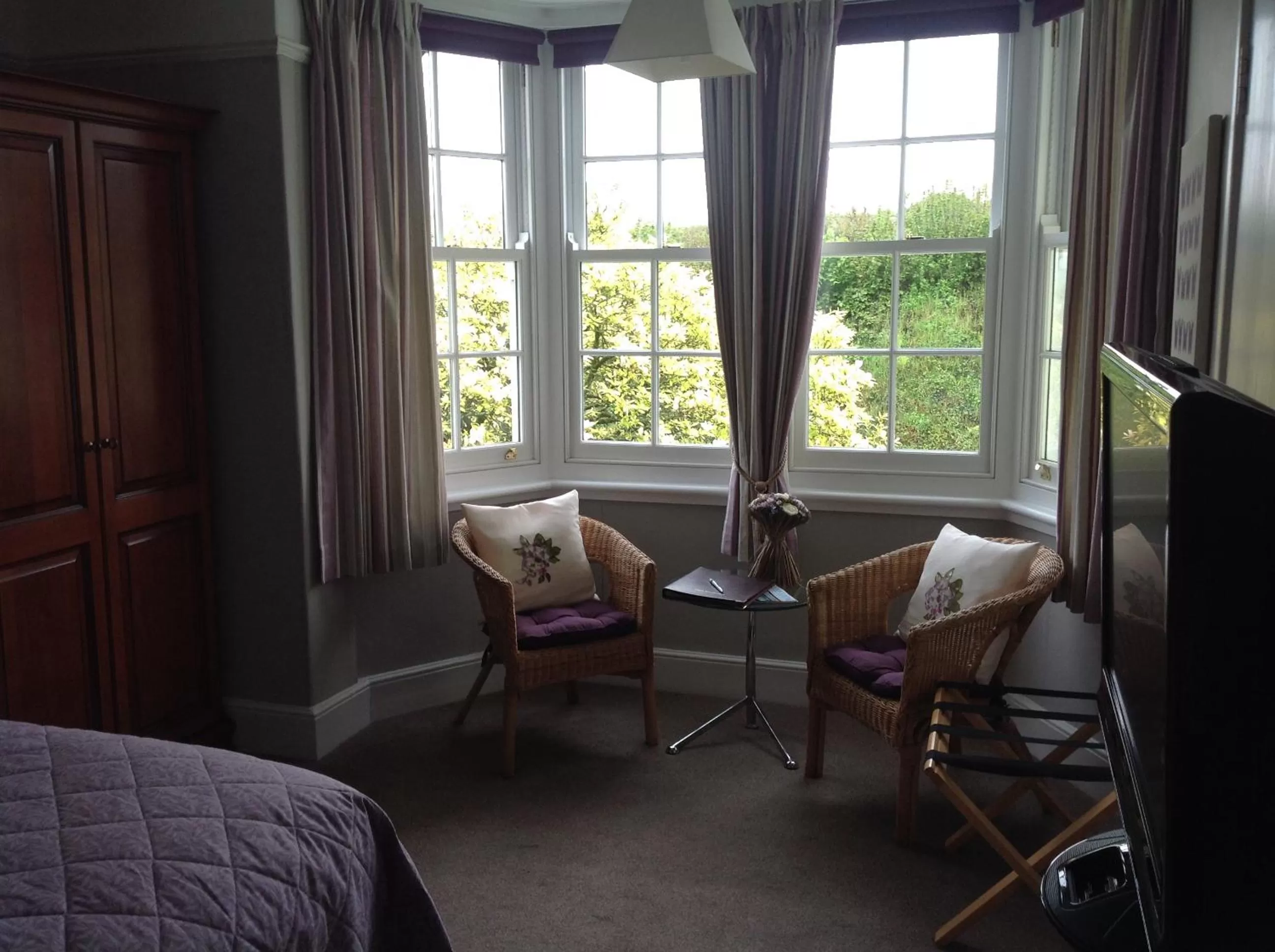 Spring, Seating Area in The Spinney