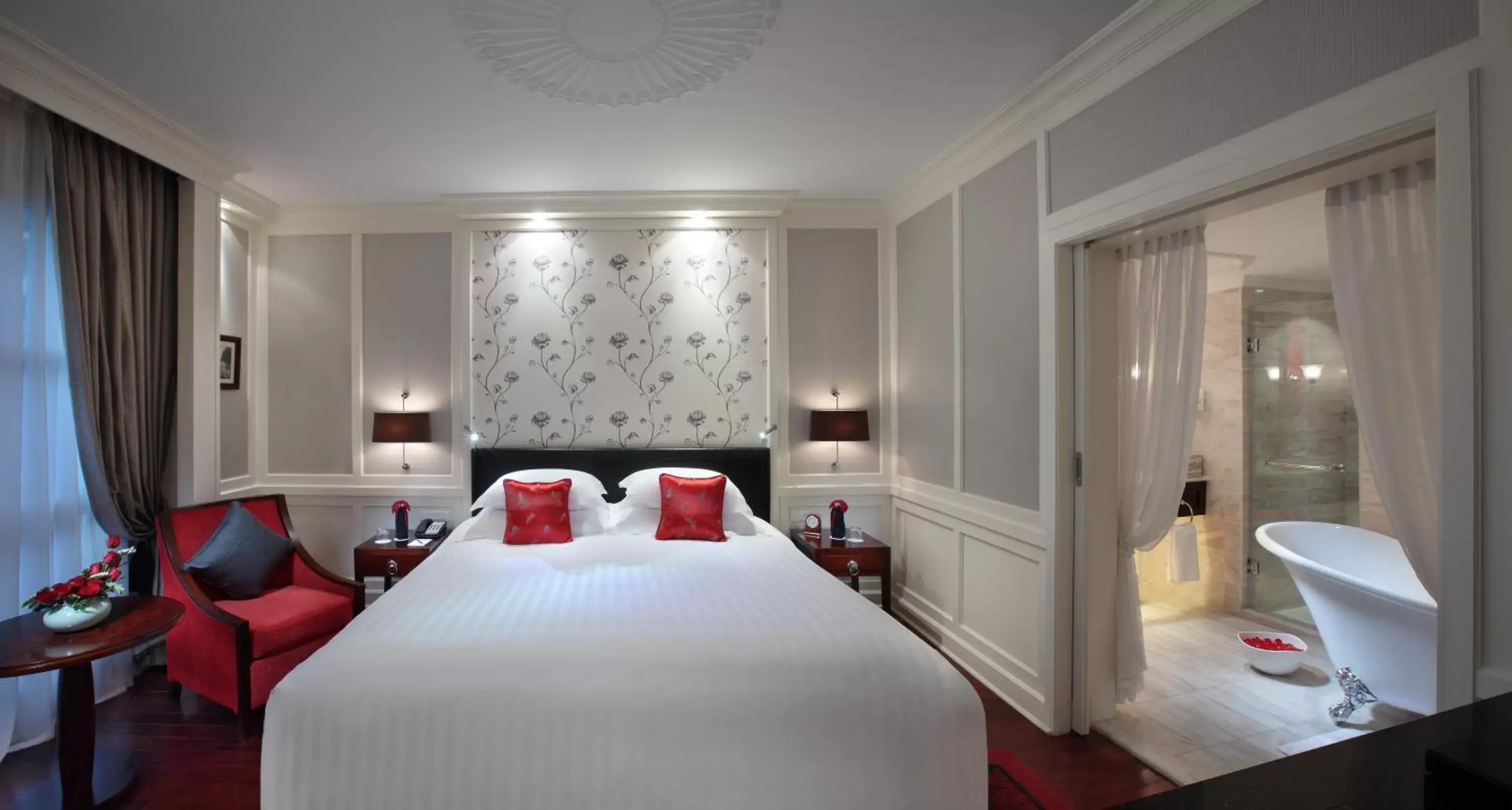 Bed in Sofitel Legend Metropole Hanoi