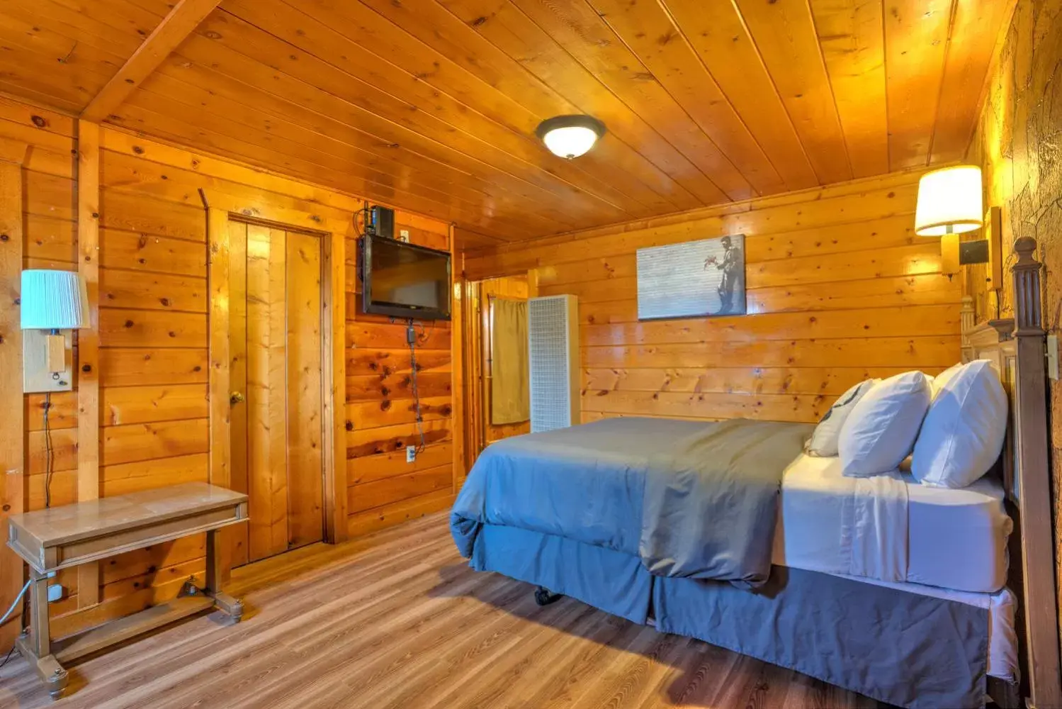 Bed in Lodge at Poncha Springs