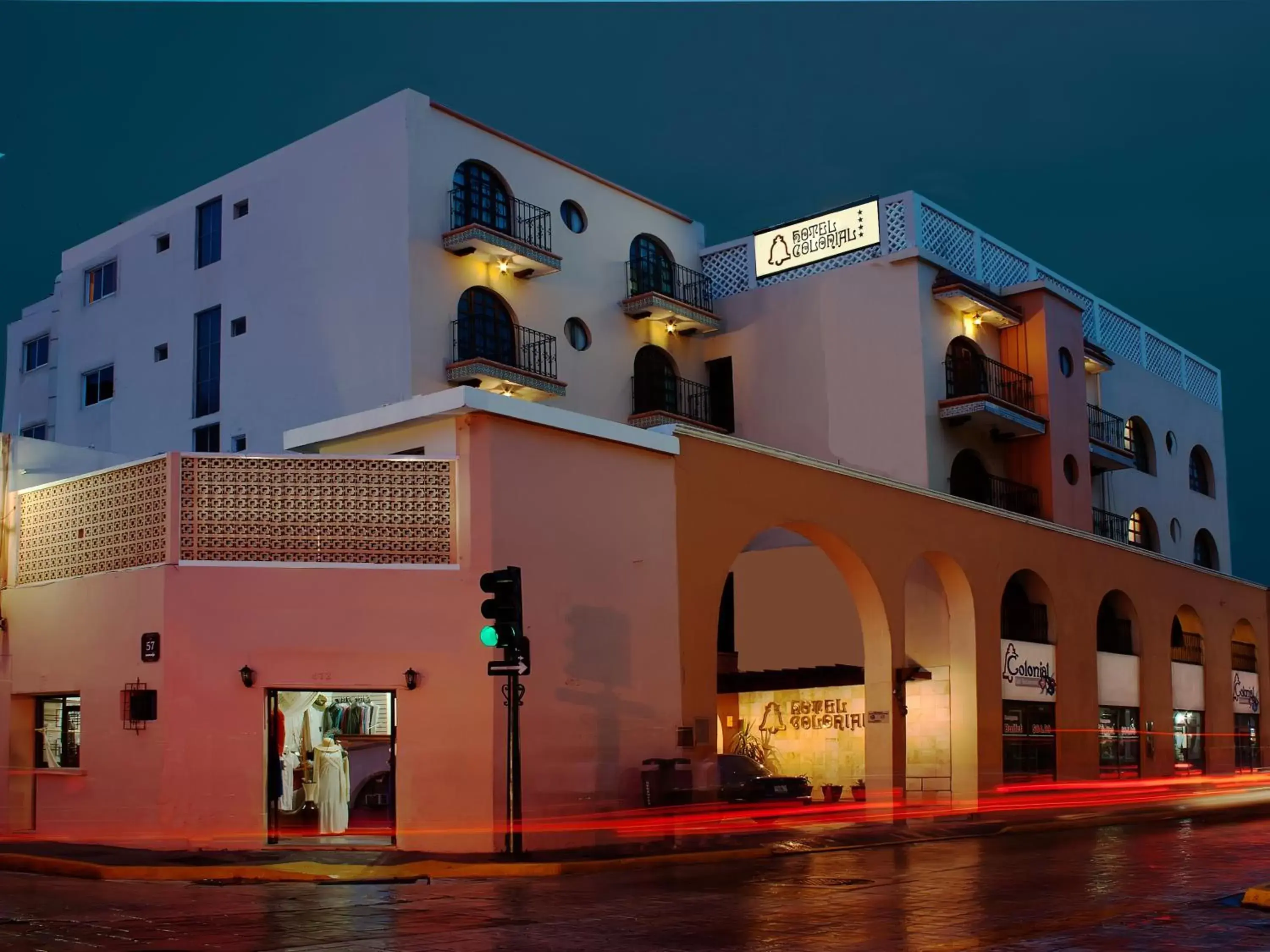 Property Building in Hotel Colonial de Merida