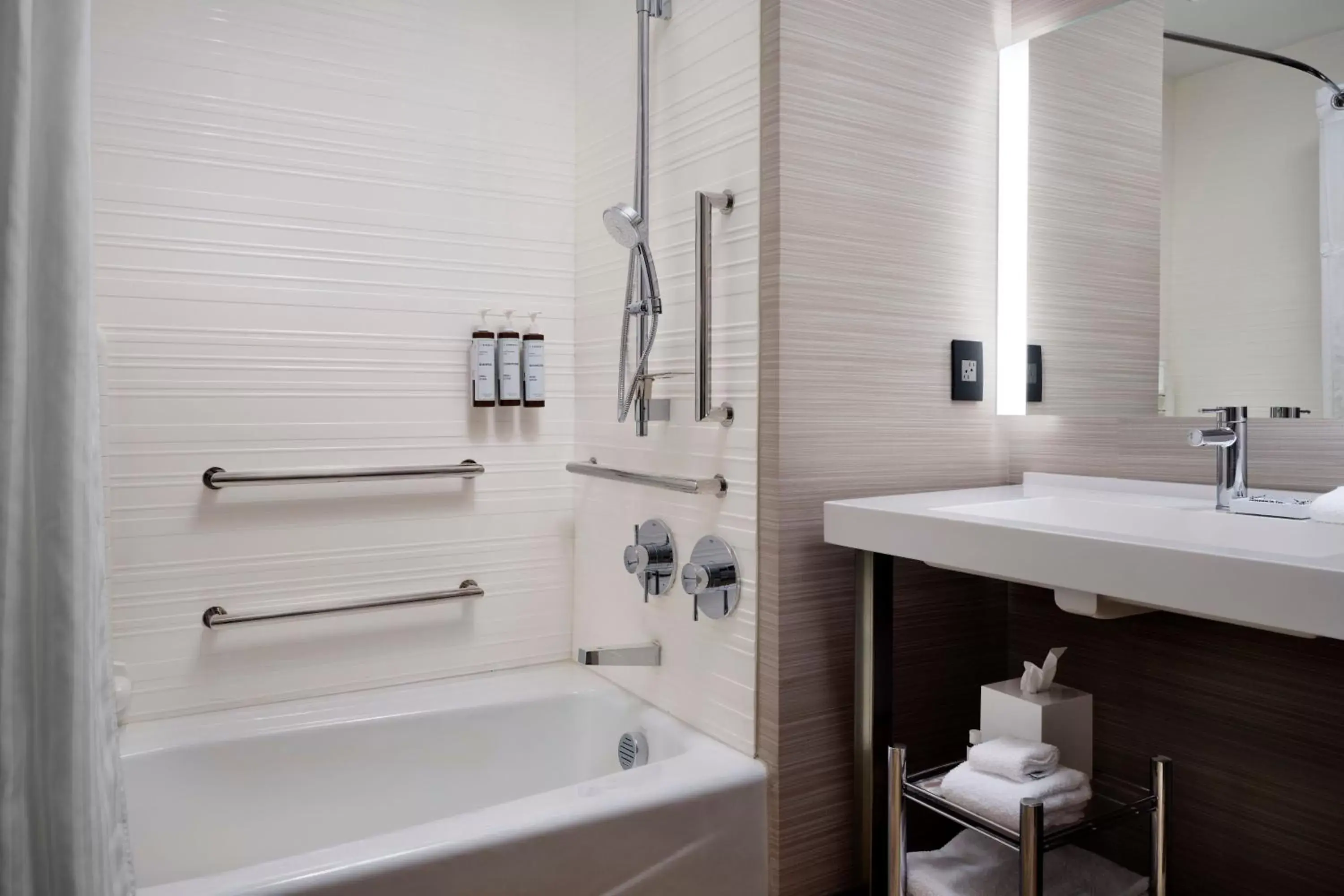 Bathroom in AC Hotel by Marriott Dallas Frisco