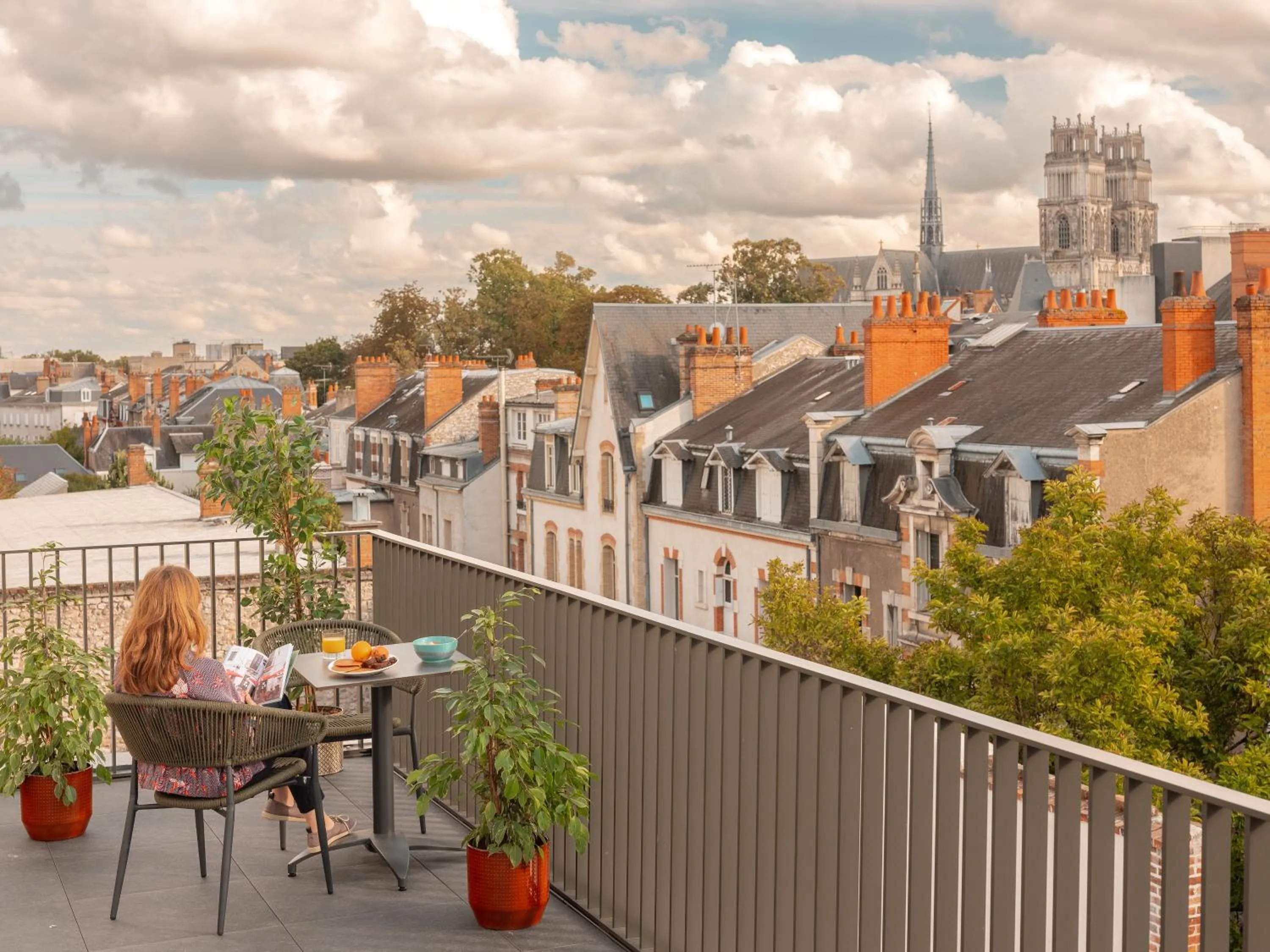 View (from property/room) in Novotel Orléans Centre Gare