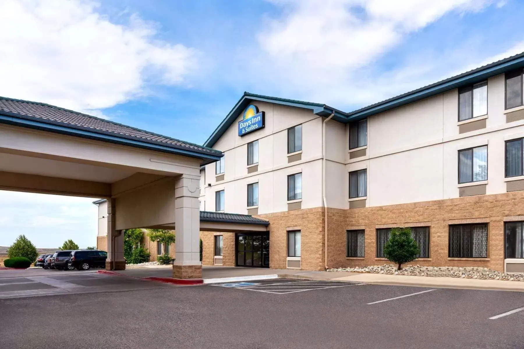 Facade/entrance, Property Building in Days Inn & Suites by Wyndham Denver International Airport