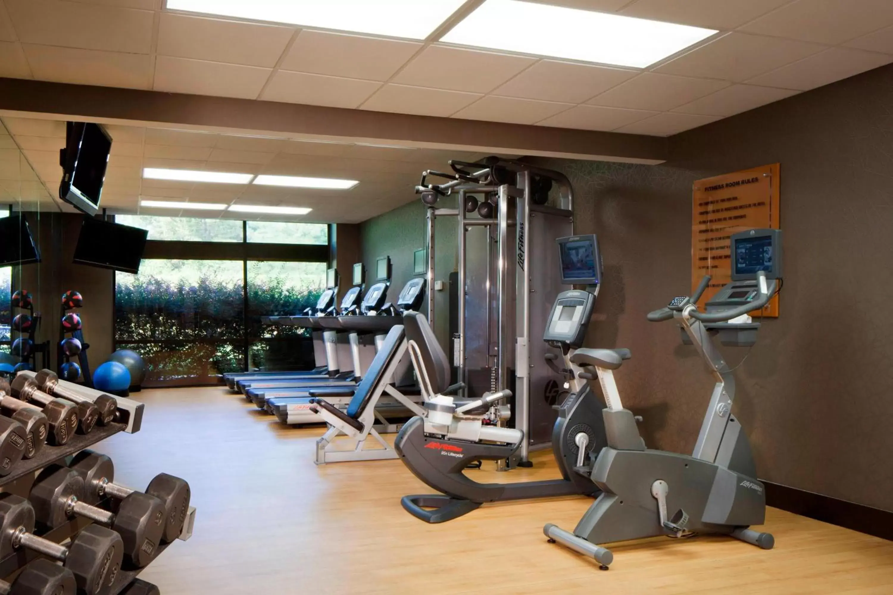 Fitness centre/facilities, Fitness Center/Facilities in Marriott Raleigh Durham Research Triangle Park