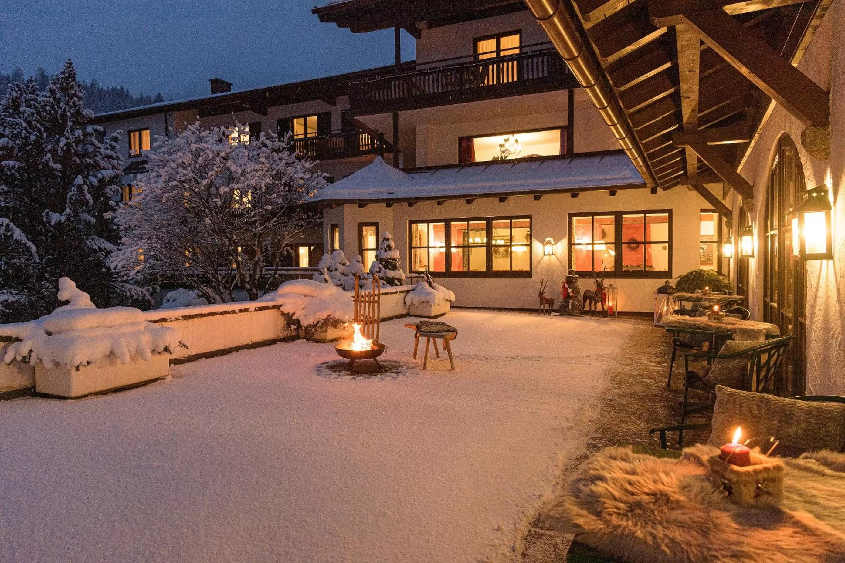 Balcony/Terrace, Property Building in Johannesbad Hotel St. Georg