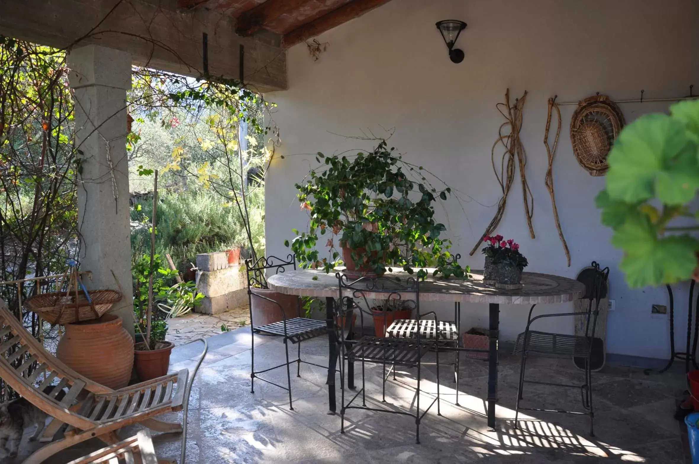 Patio in Casa d' Artista B&B