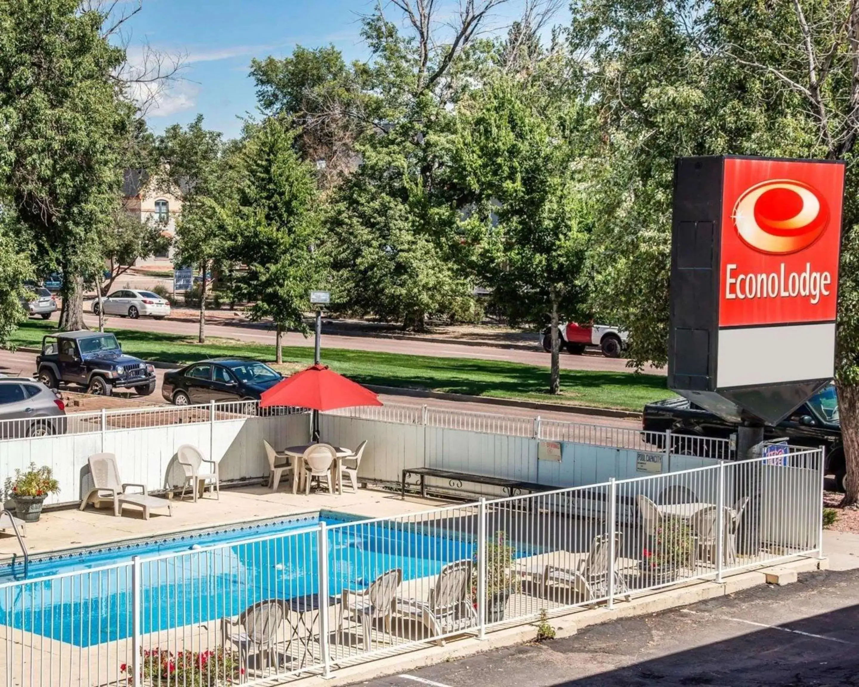 On site, Swimming Pool in Econo Lodge Downtown Colorado Springs