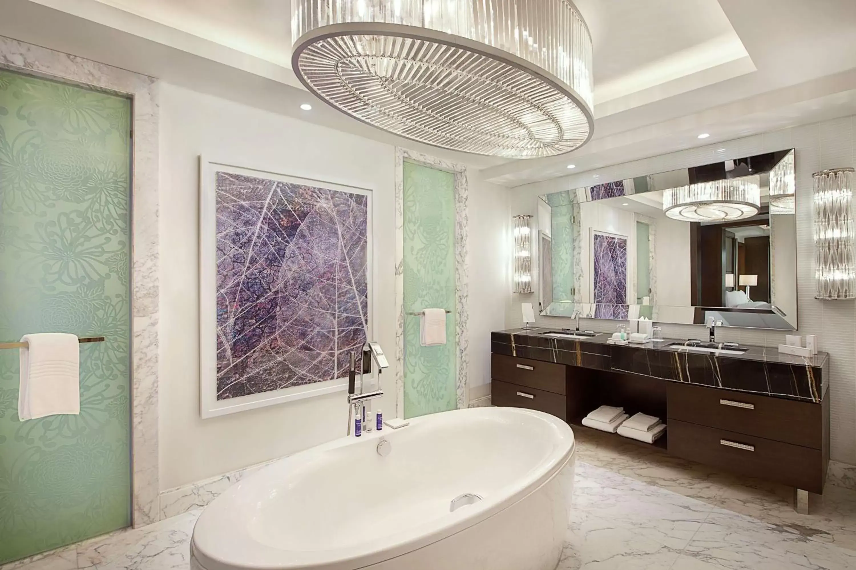 Bathroom in Hilton Dubai Al Habtoor City