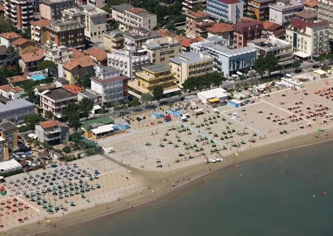 Bird's eye view, Bird's-eye View in Hotel Sonne