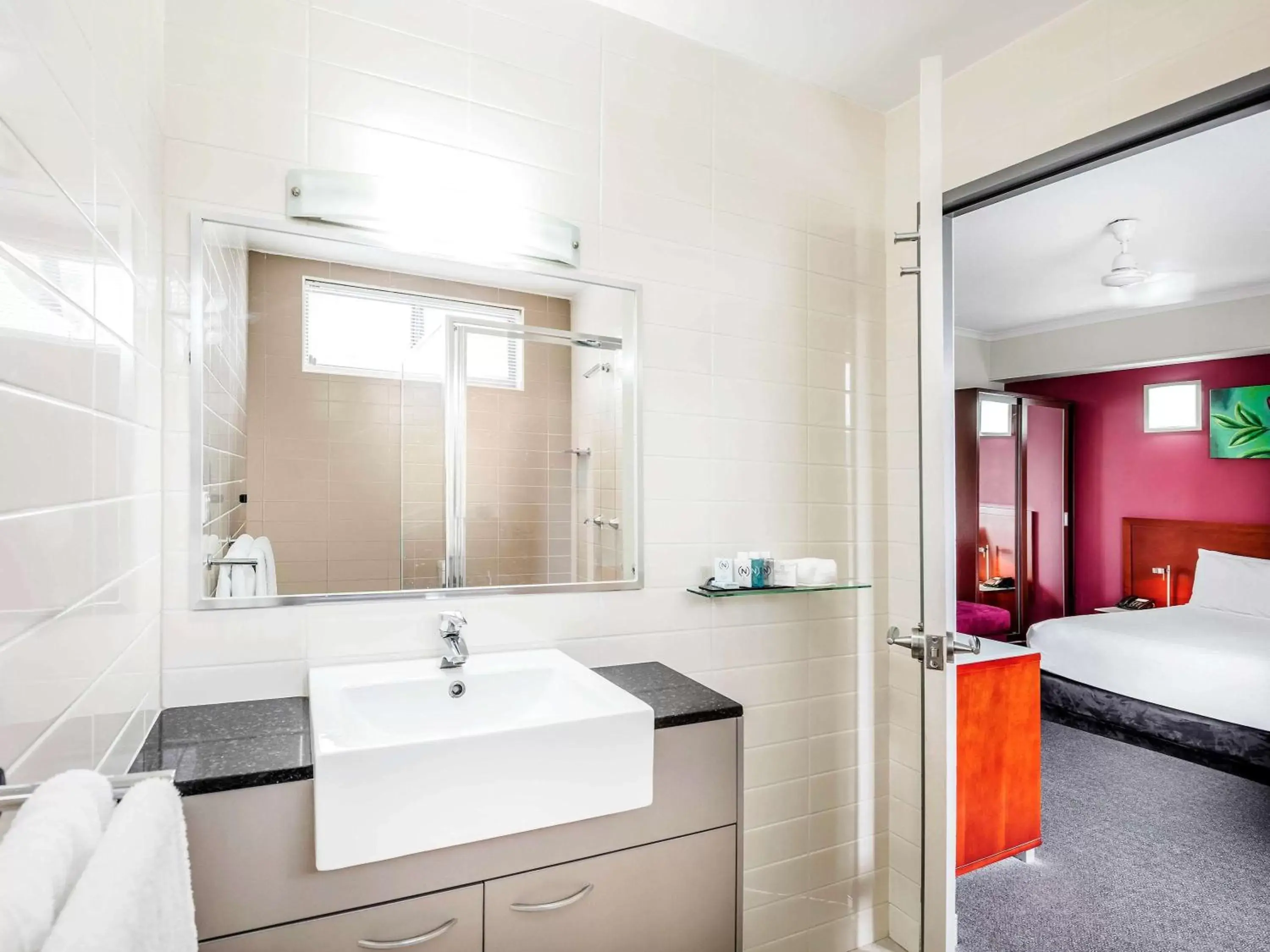 Photo of the whole room, Bathroom in Novotel Darwin Airport