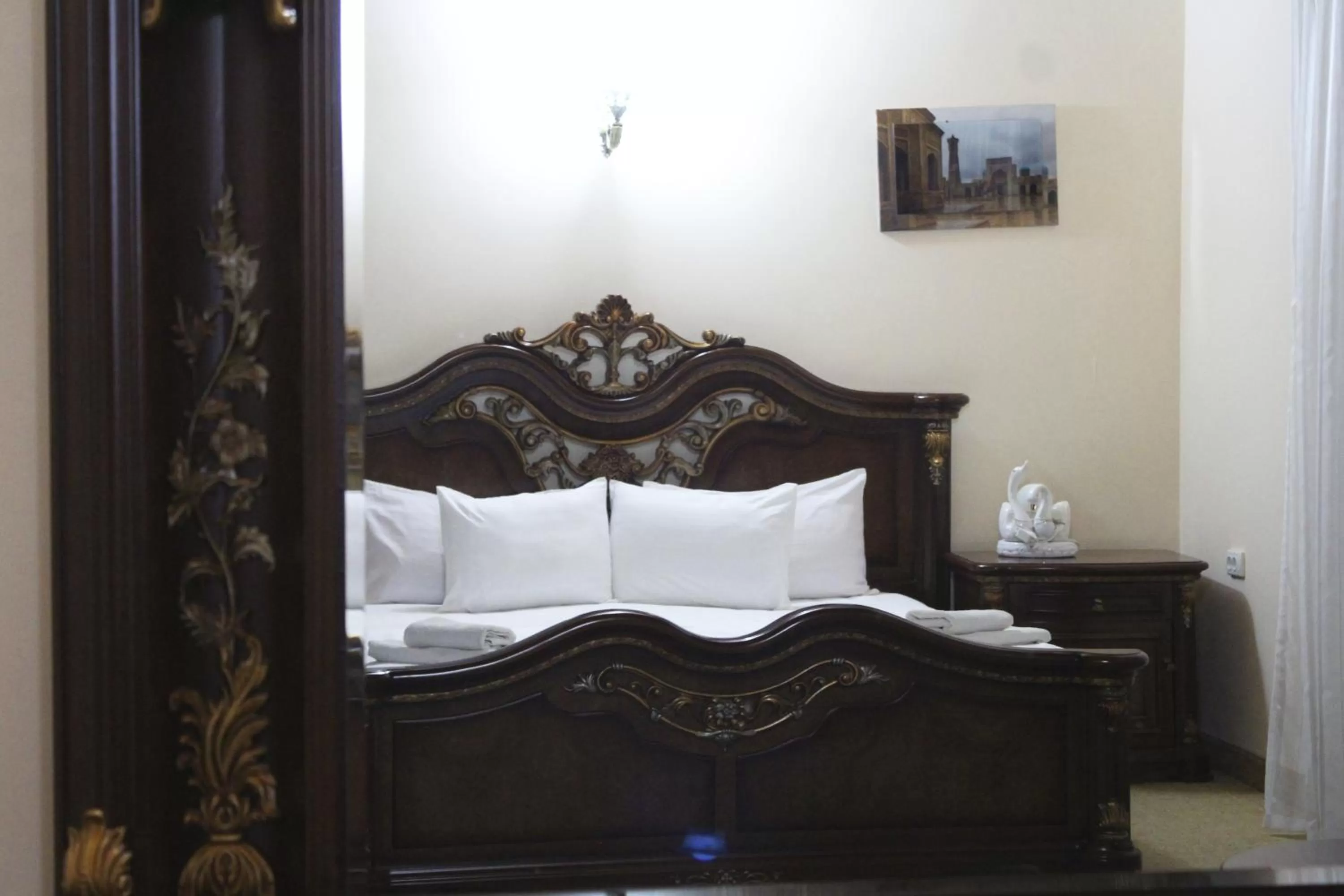 Bed in Kavsar Boutique Hotel