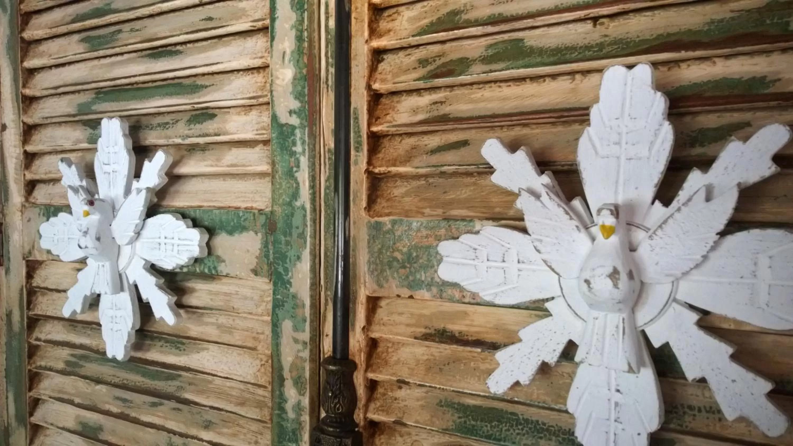 Decorative detail in Angá Beach Hotel