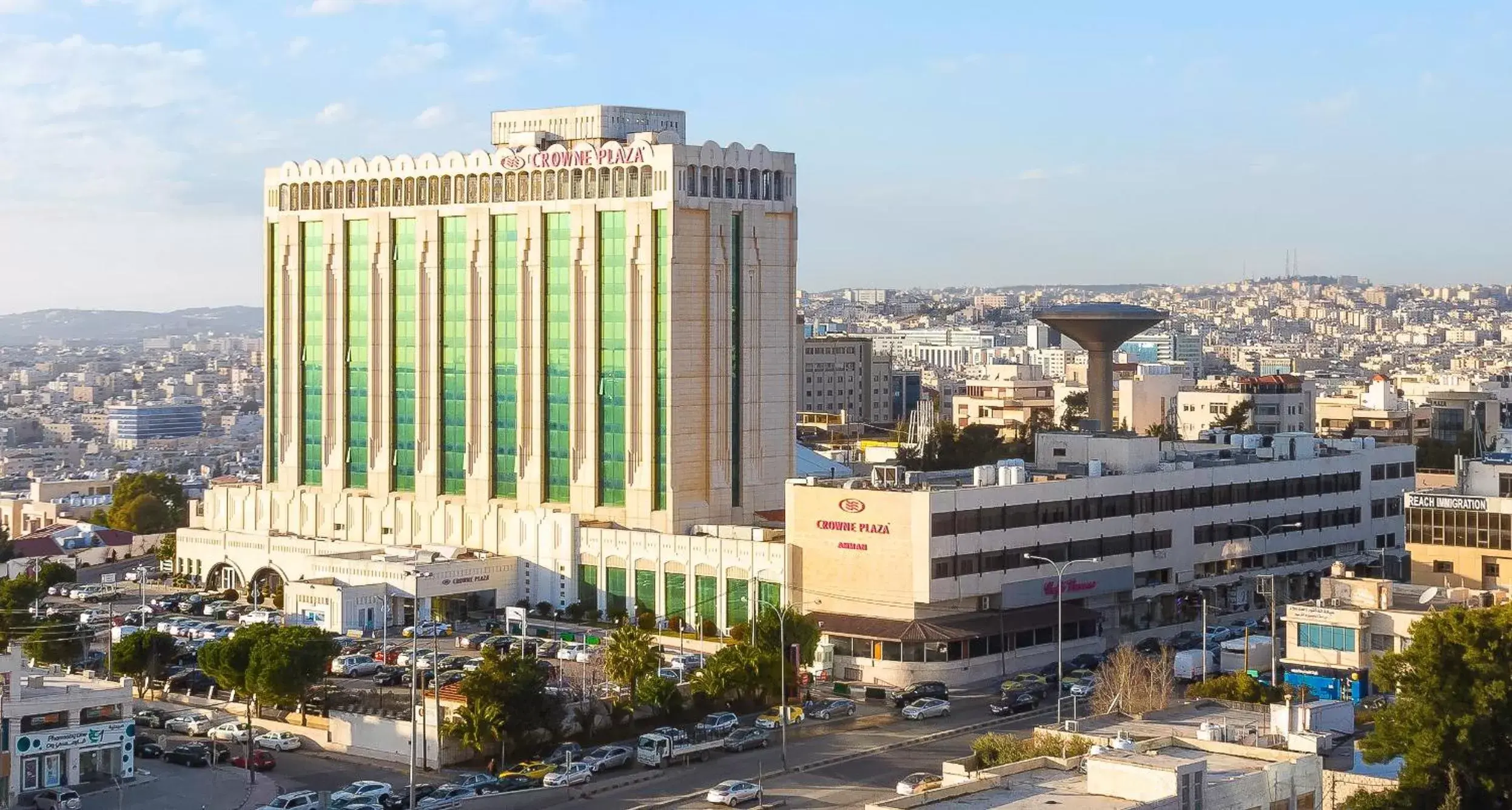 Property building in Crowne Plaza Amman, an IHG Hotel