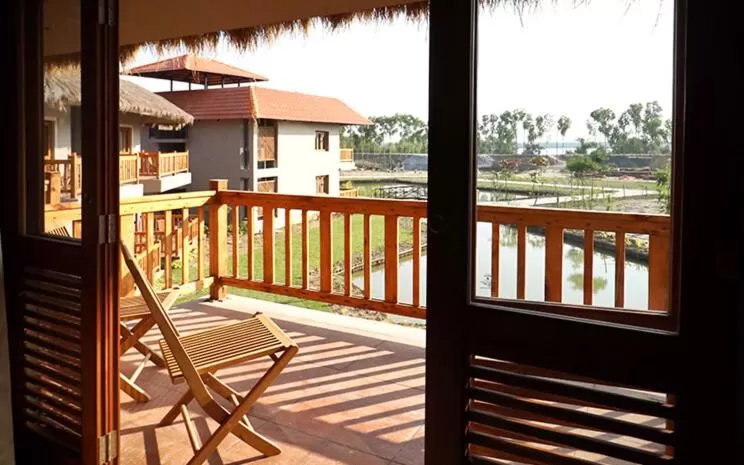 Balcony/Terrace in Hotel Sonar Bangla Sundarban