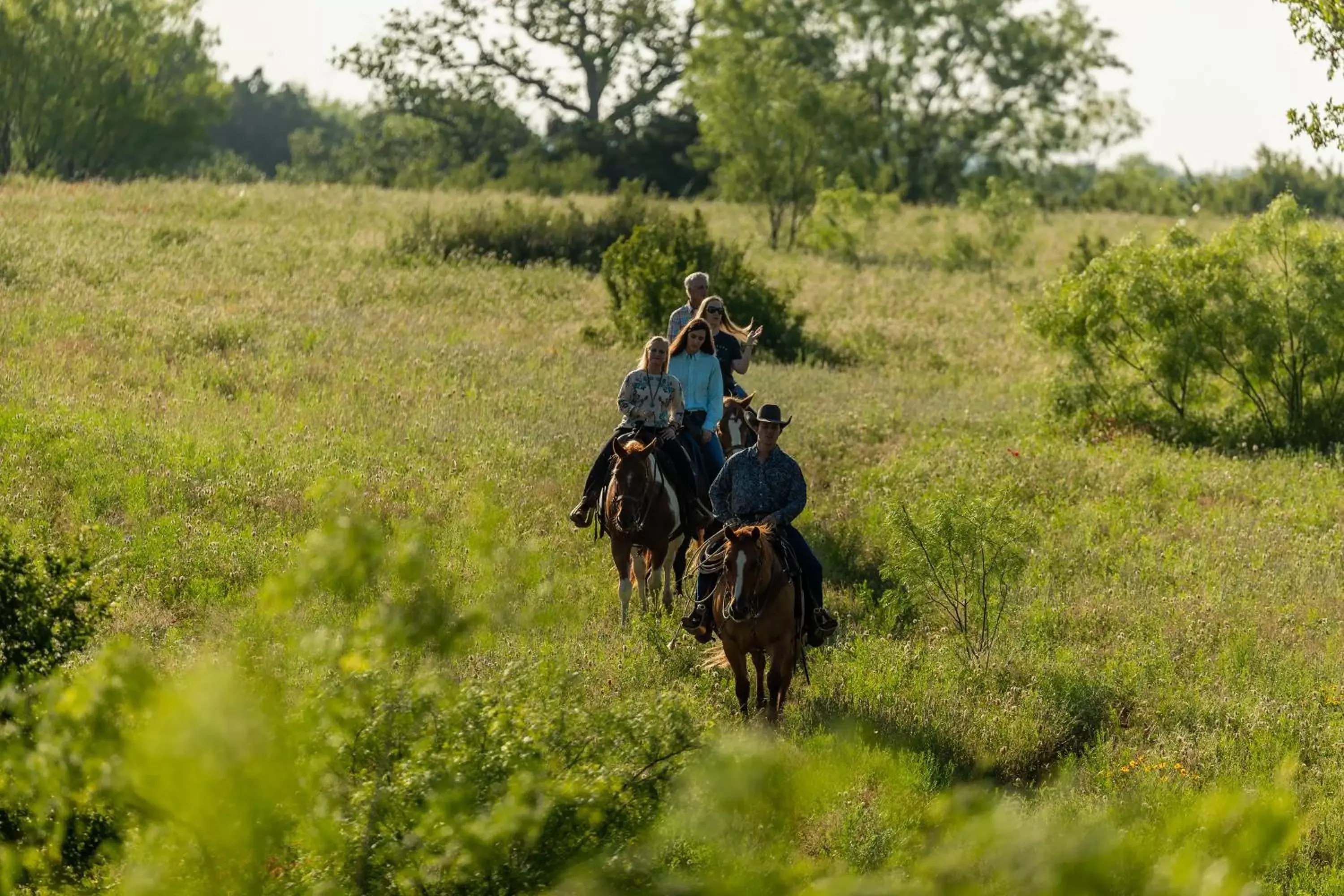 Spring, Horseback Riding in Wildcatter Ranch and Resort