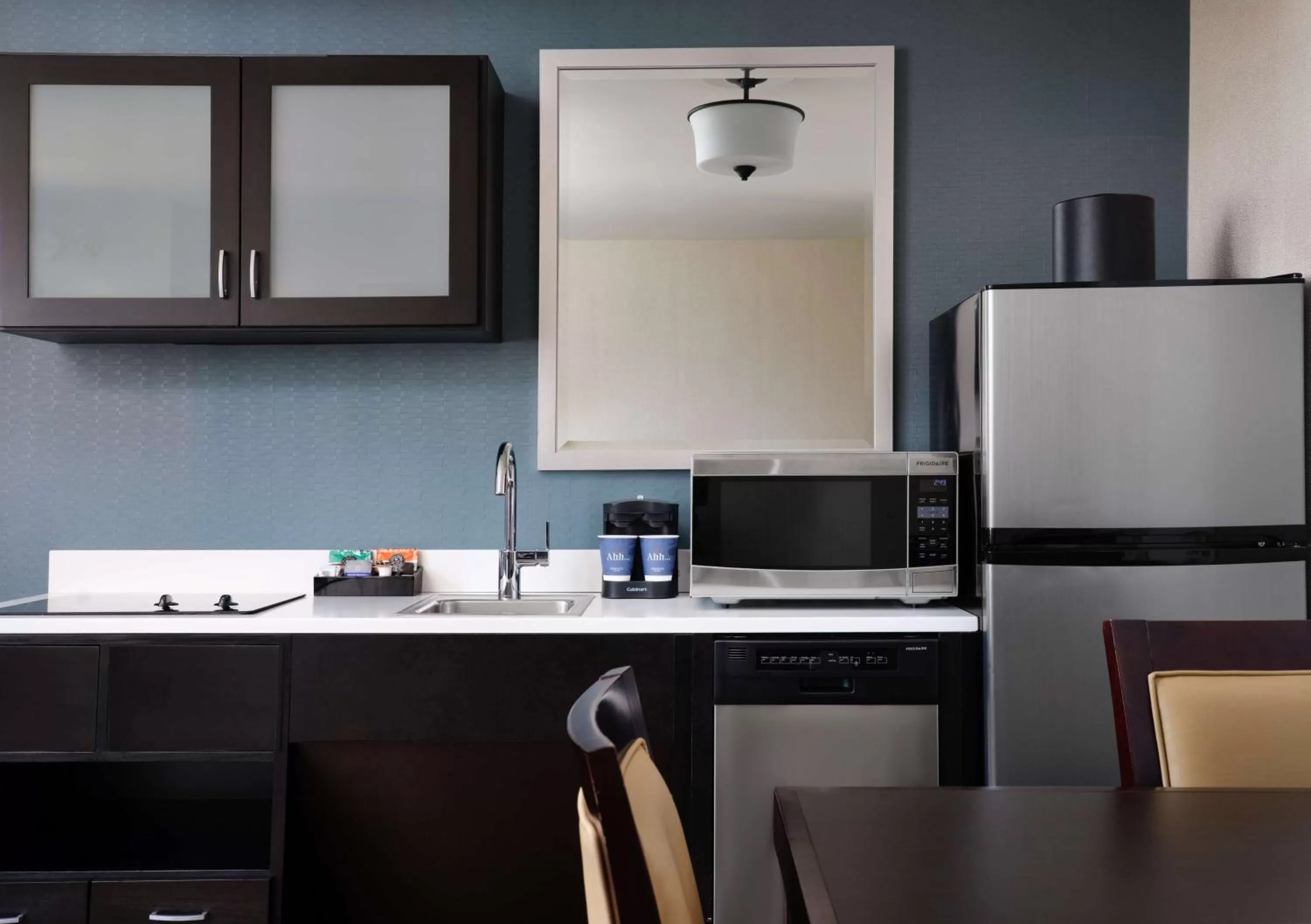 Kitchen or kitchenette in Homewood Suites by Hilton Chicago Downtown - Magnificent Mile