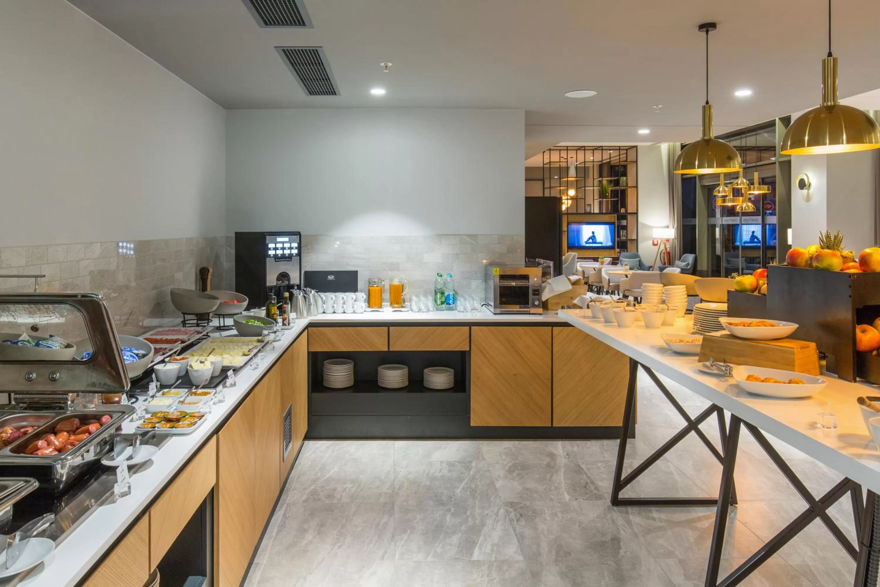 Restaurant/places to eat in Courtyard by Marriott Banja Luka