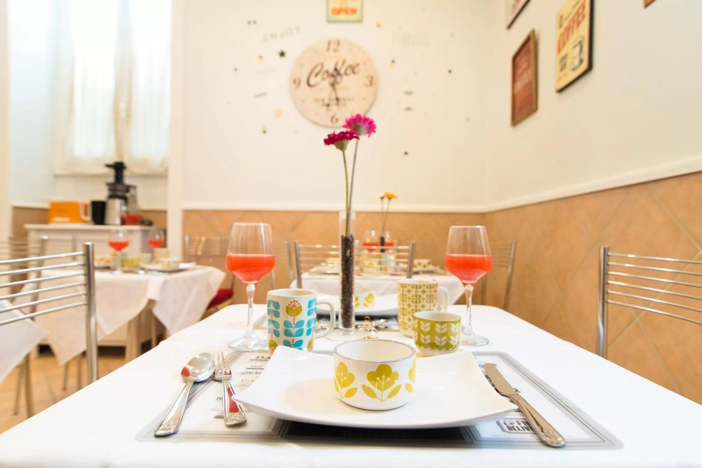 Continental breakfast in B&B Arco Di Gallieno