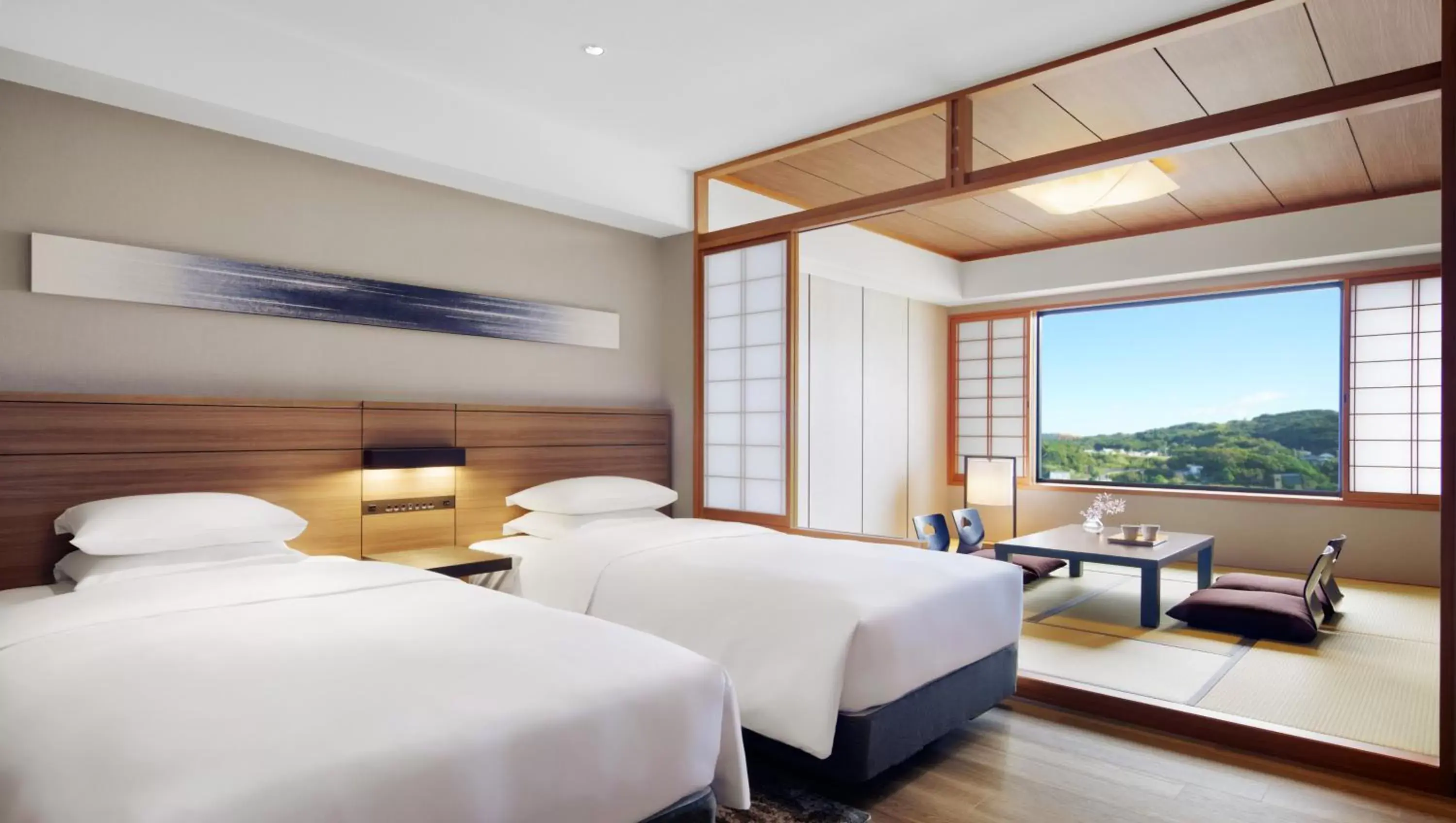 Photo of the whole room, Bed in Nanki-Shirahama Marriott Hotel