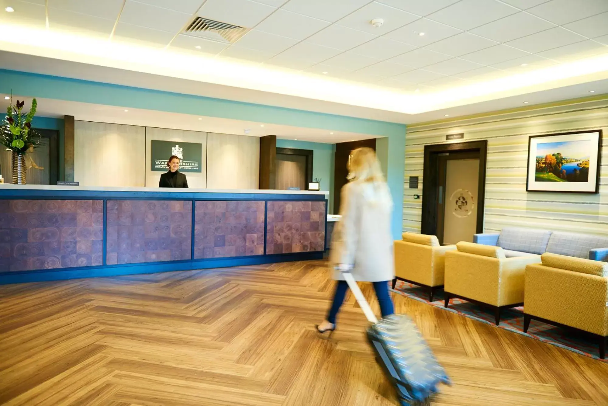 Lobby or reception in The Warwickshire Hotel and Country Club